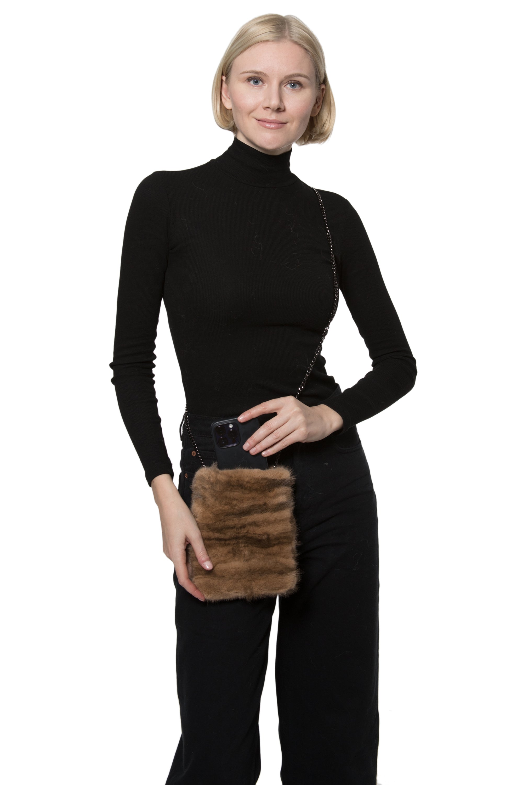 VERNON - Mink Cellphone Pouch