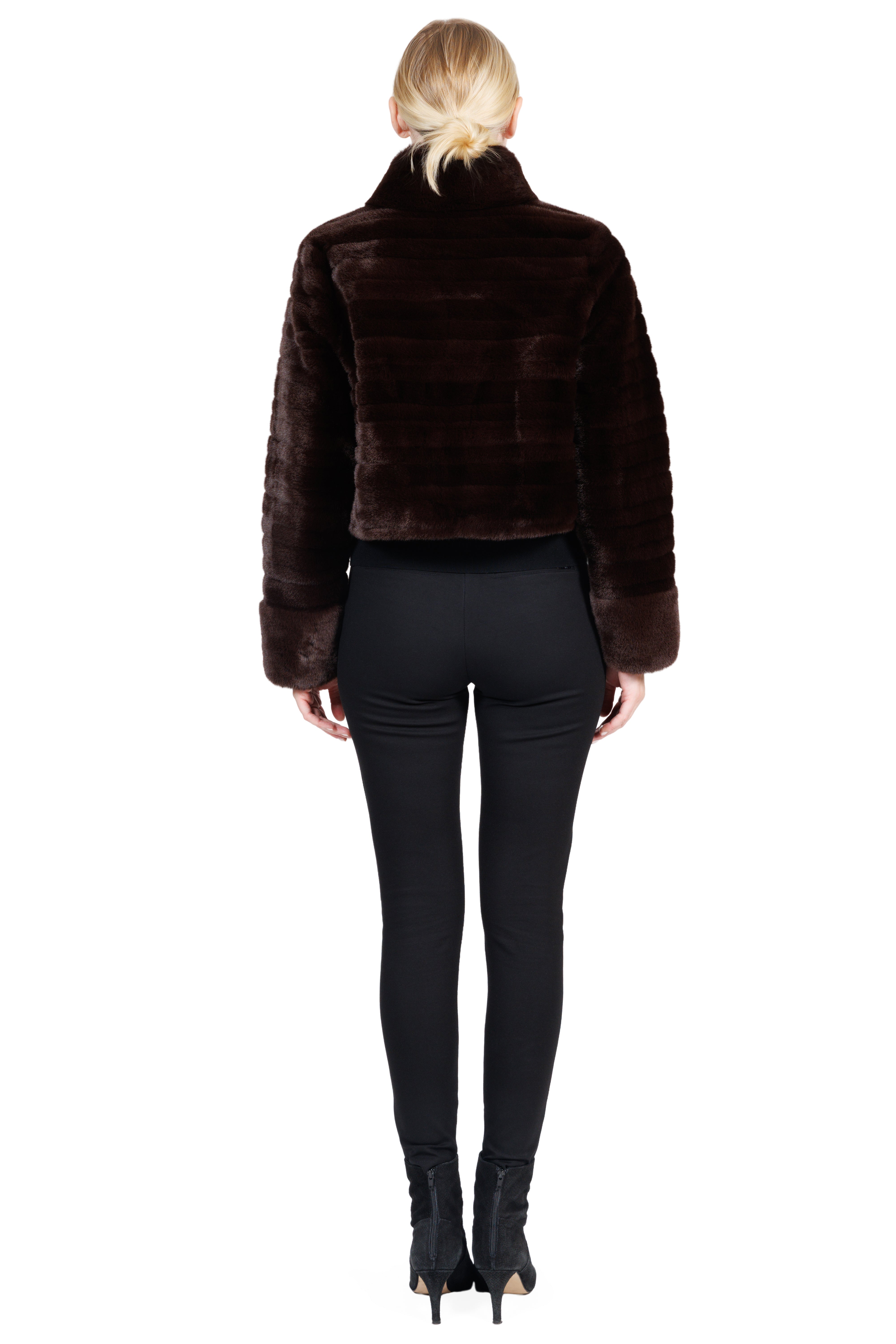 RUMSON - Short Faux Fur Jacket