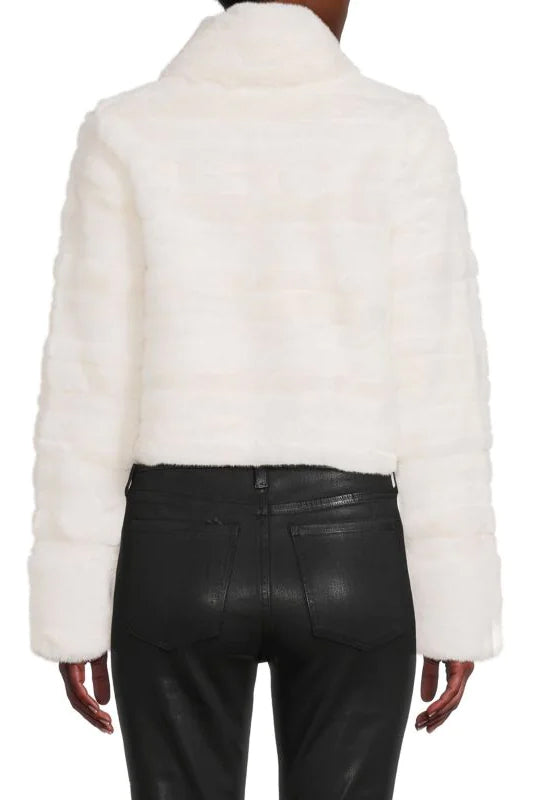 RUMSON - Short Faux Fur Jacket