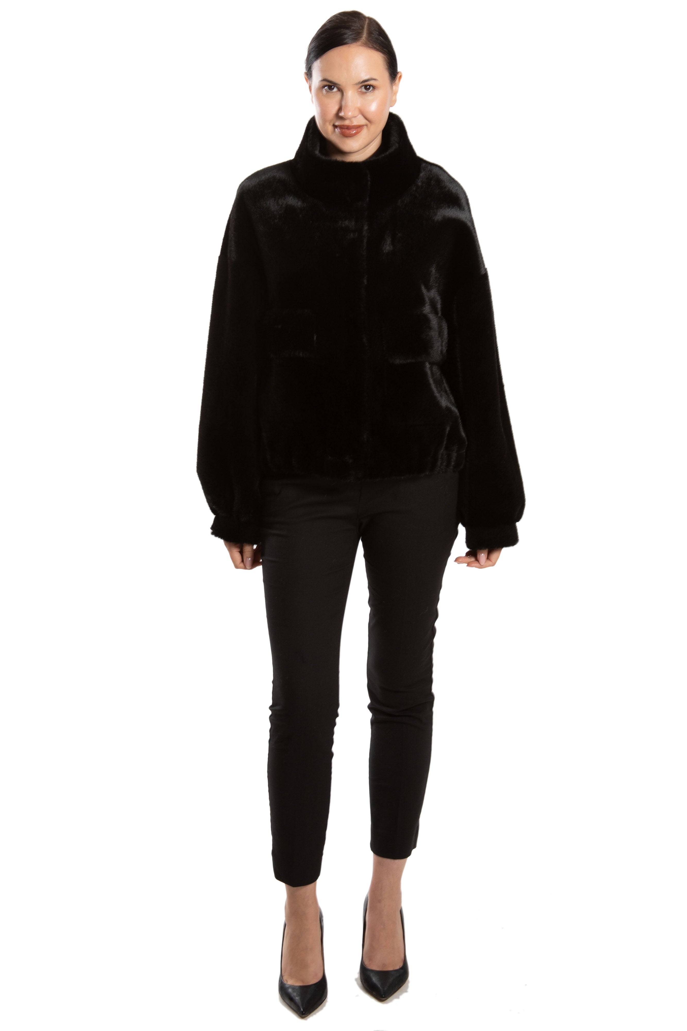 DIJON - Faux Fur Oversized Jacket