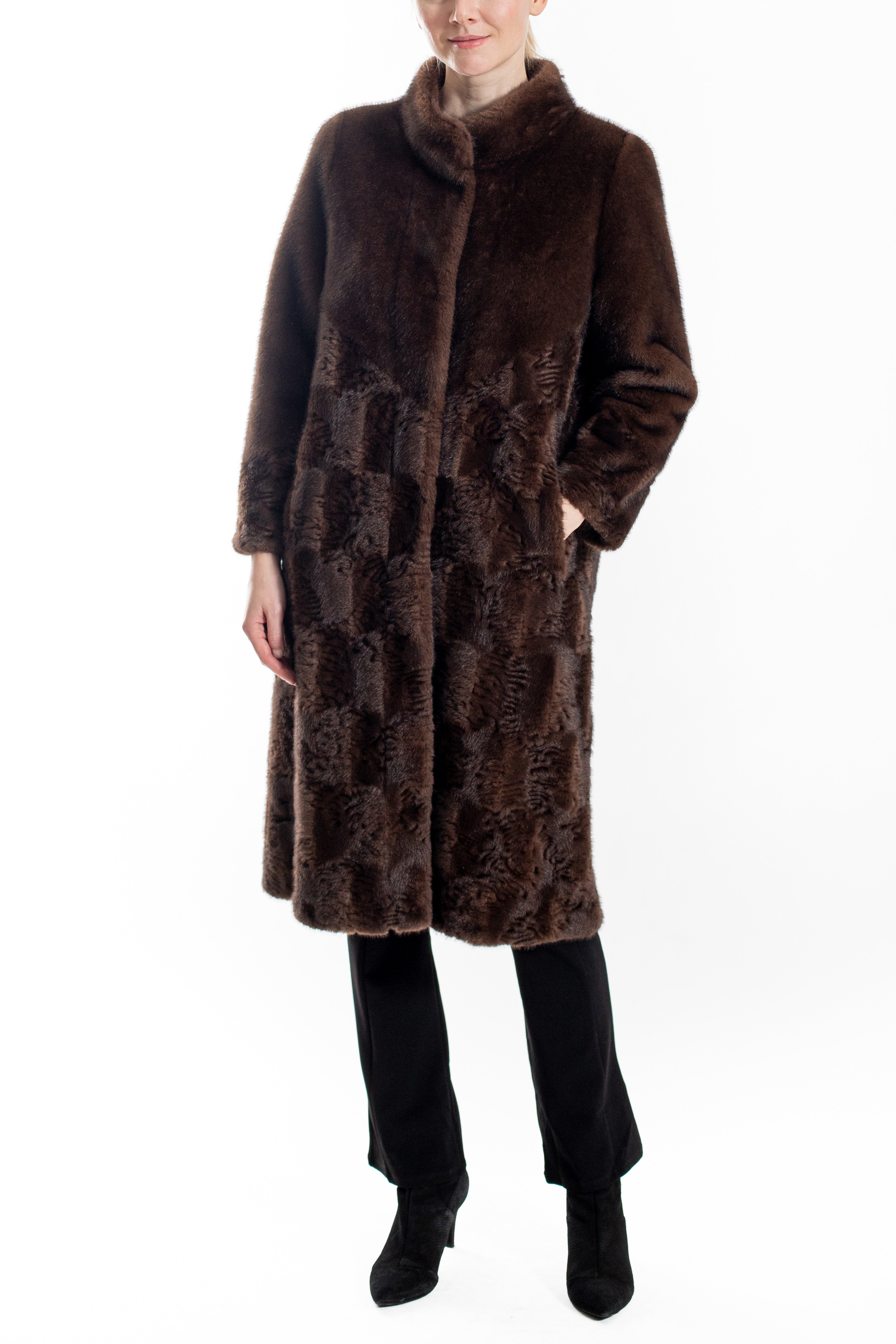 Icebourne - Long Faux Fur Coat