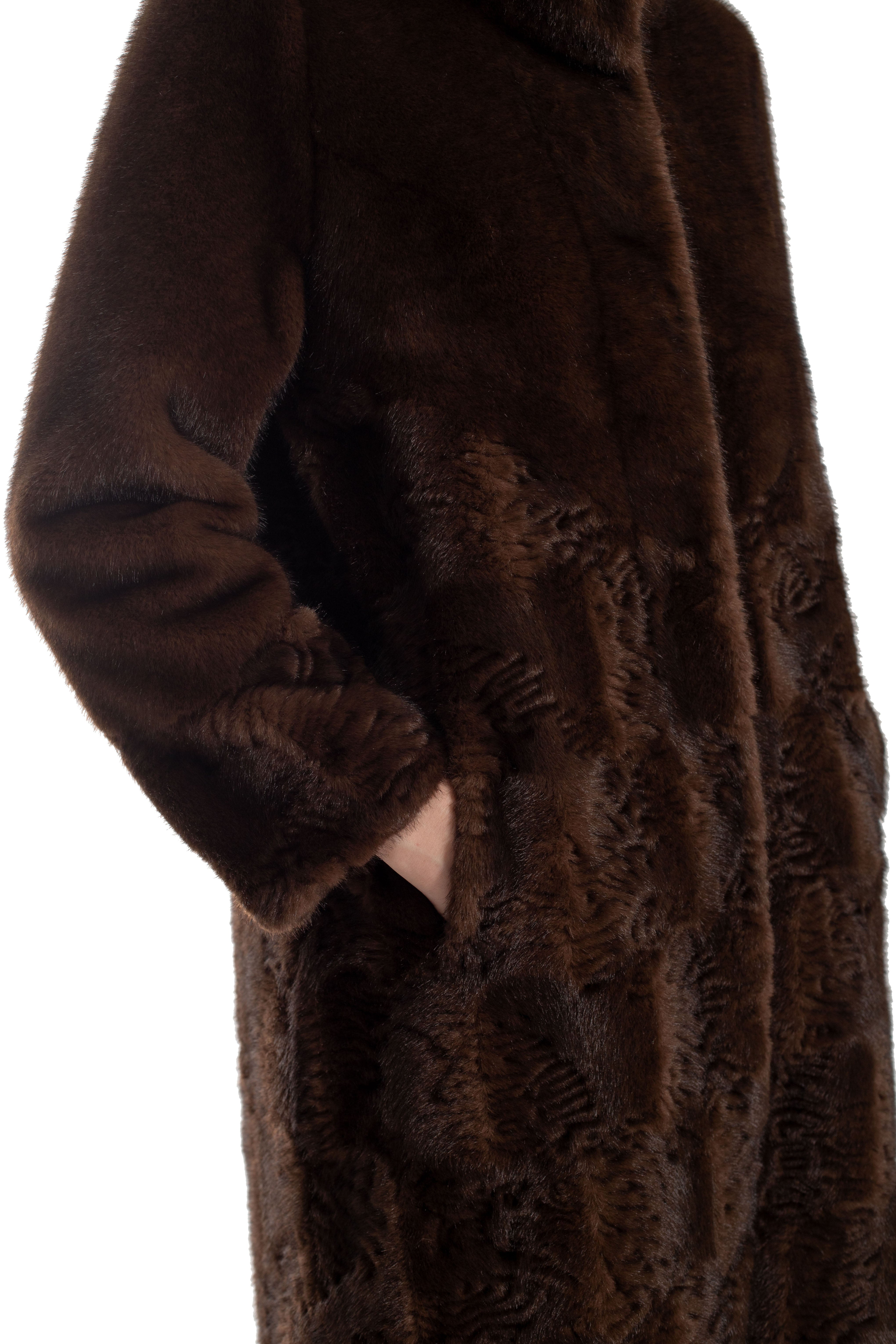 Icebourne - Long Faux Fur Coat