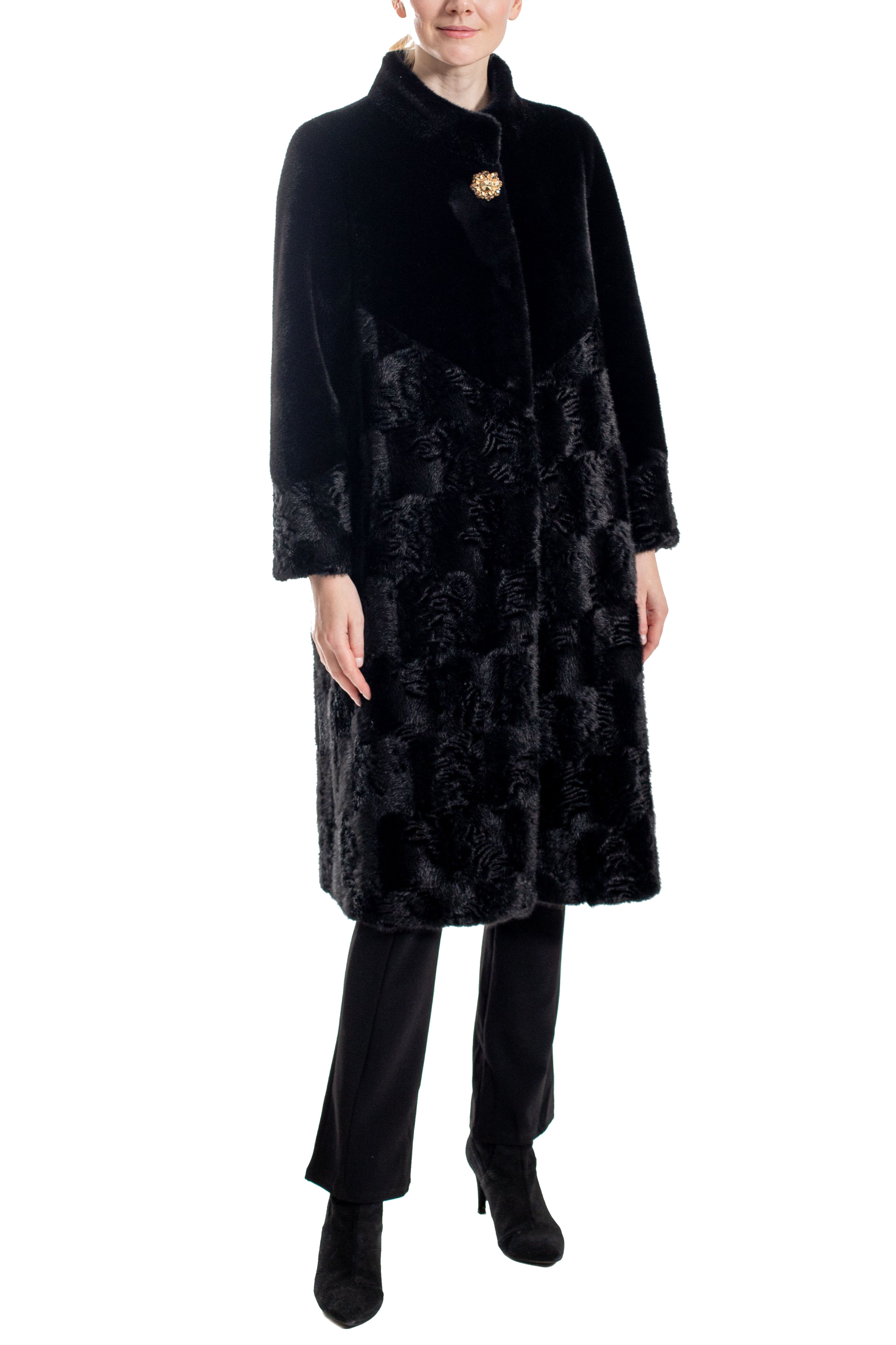 Icebourne - Long Faux Fur Coat