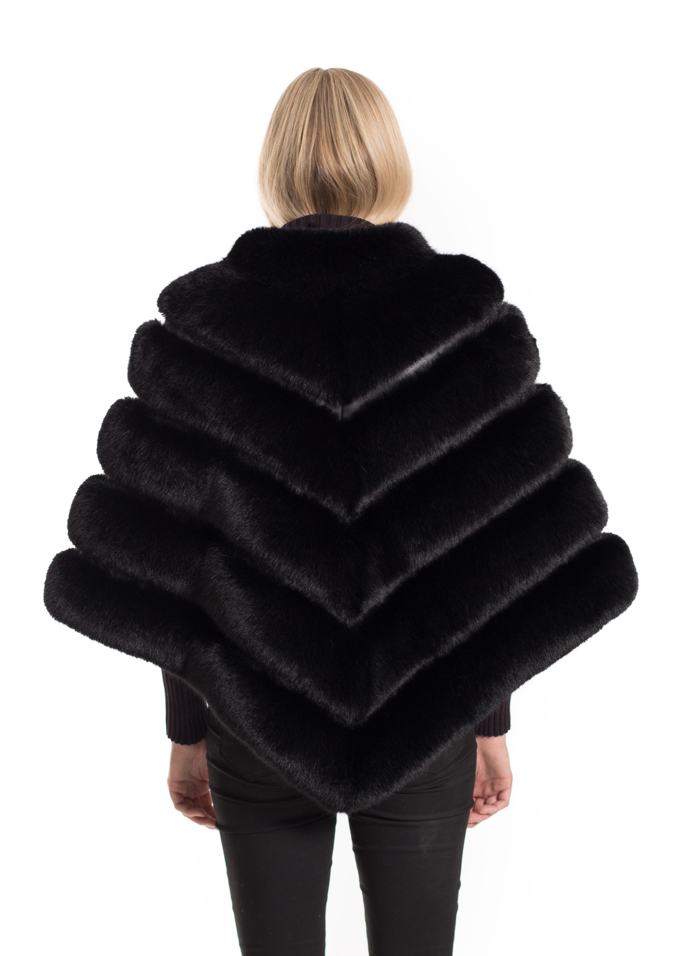 MAUI - Poncho with Diagonal Zipper