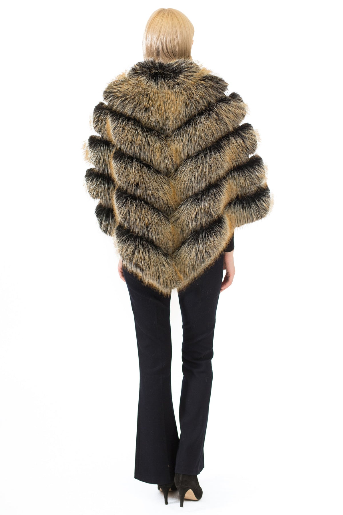 MAUI - Poncho with Diagonal Zipper