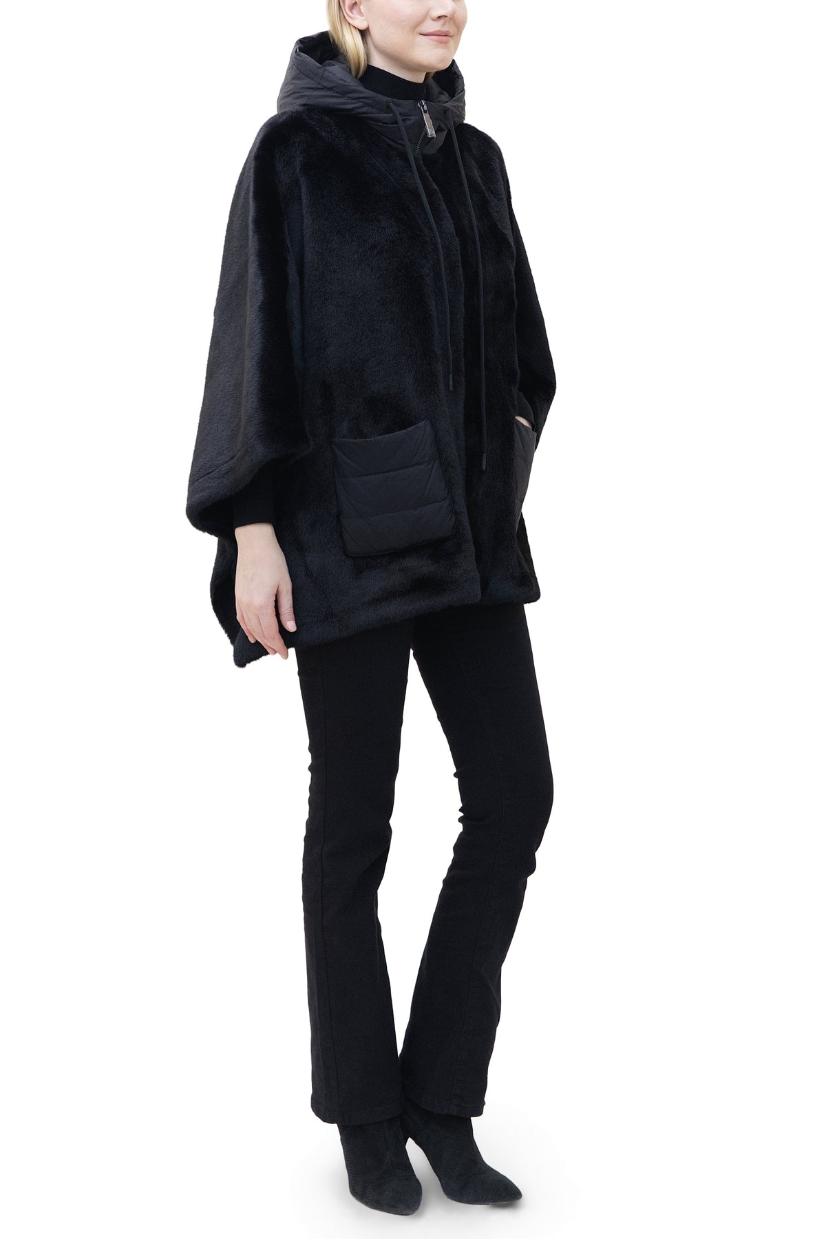 Monte Carlo- faux fur cape jacket