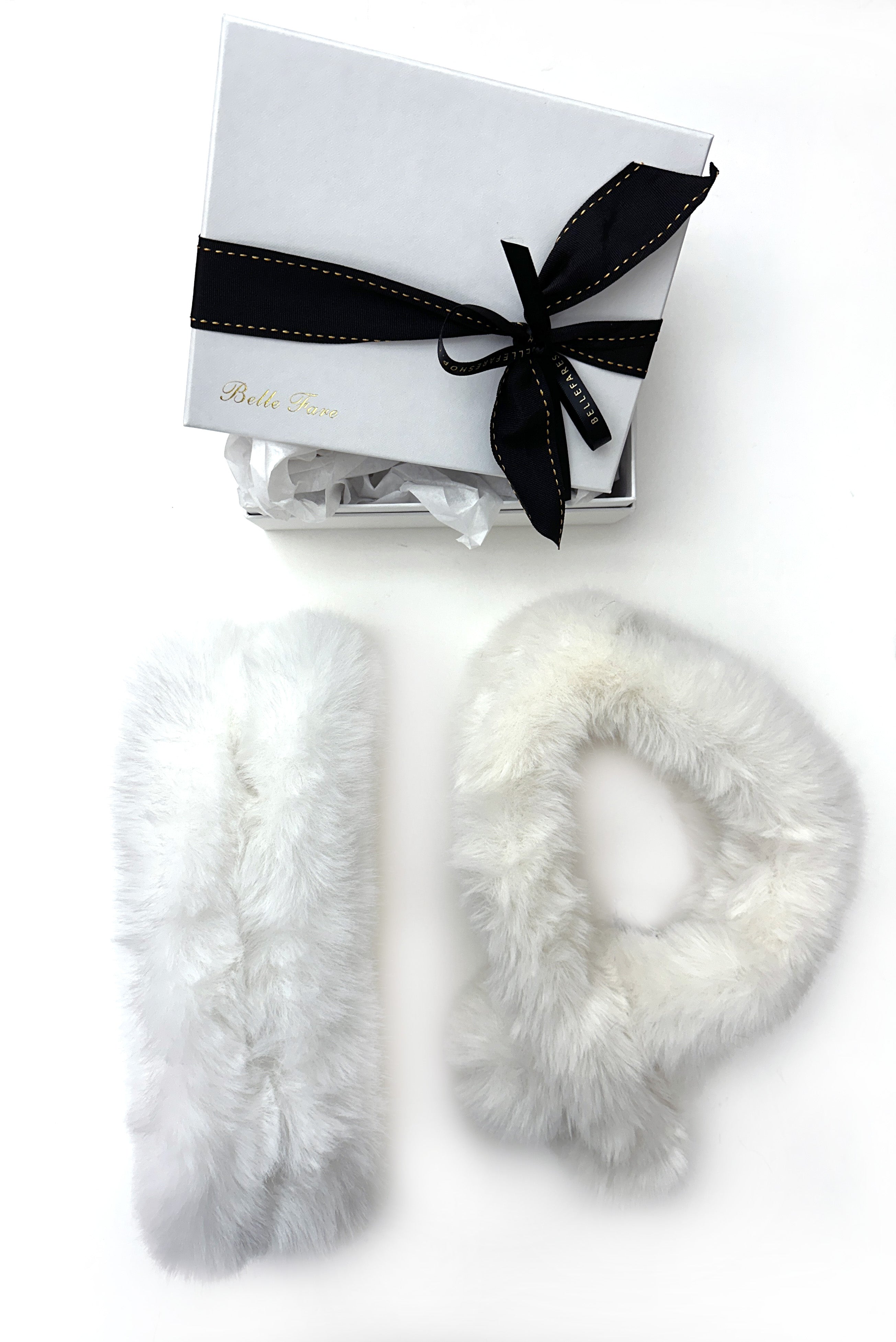 Gift Set - Faux Fur Headband and Faux Fur Scarf