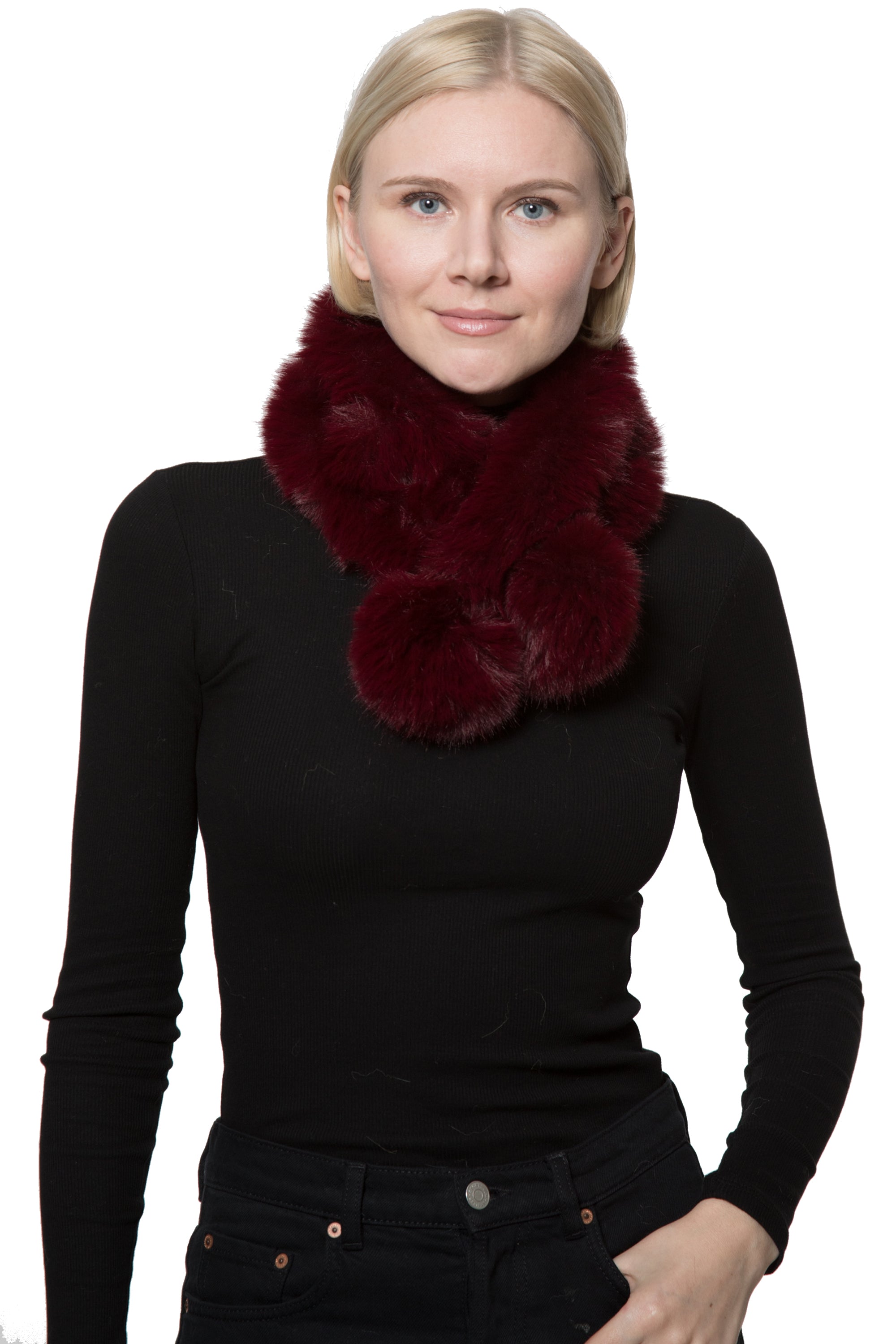 ARCATA - Faux Fur Short Scarf