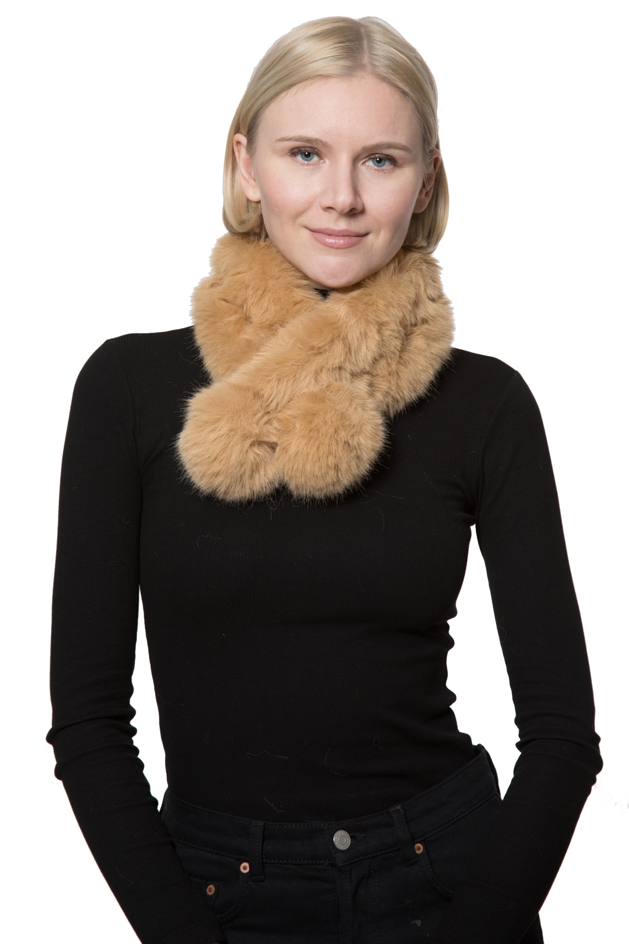 ARCATA - Faux Fur Short Scarf