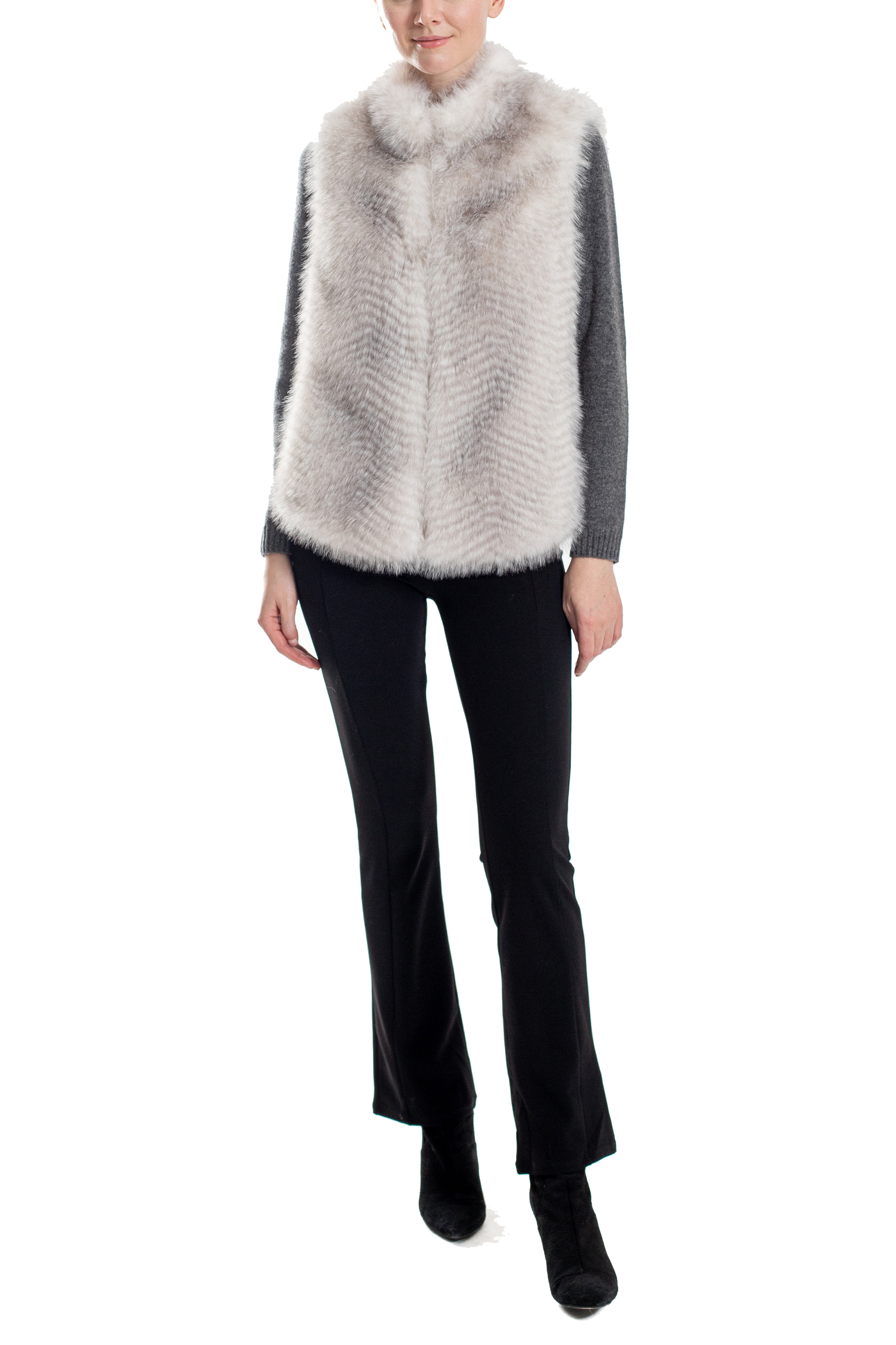 Springfield - Faux Fur Vest