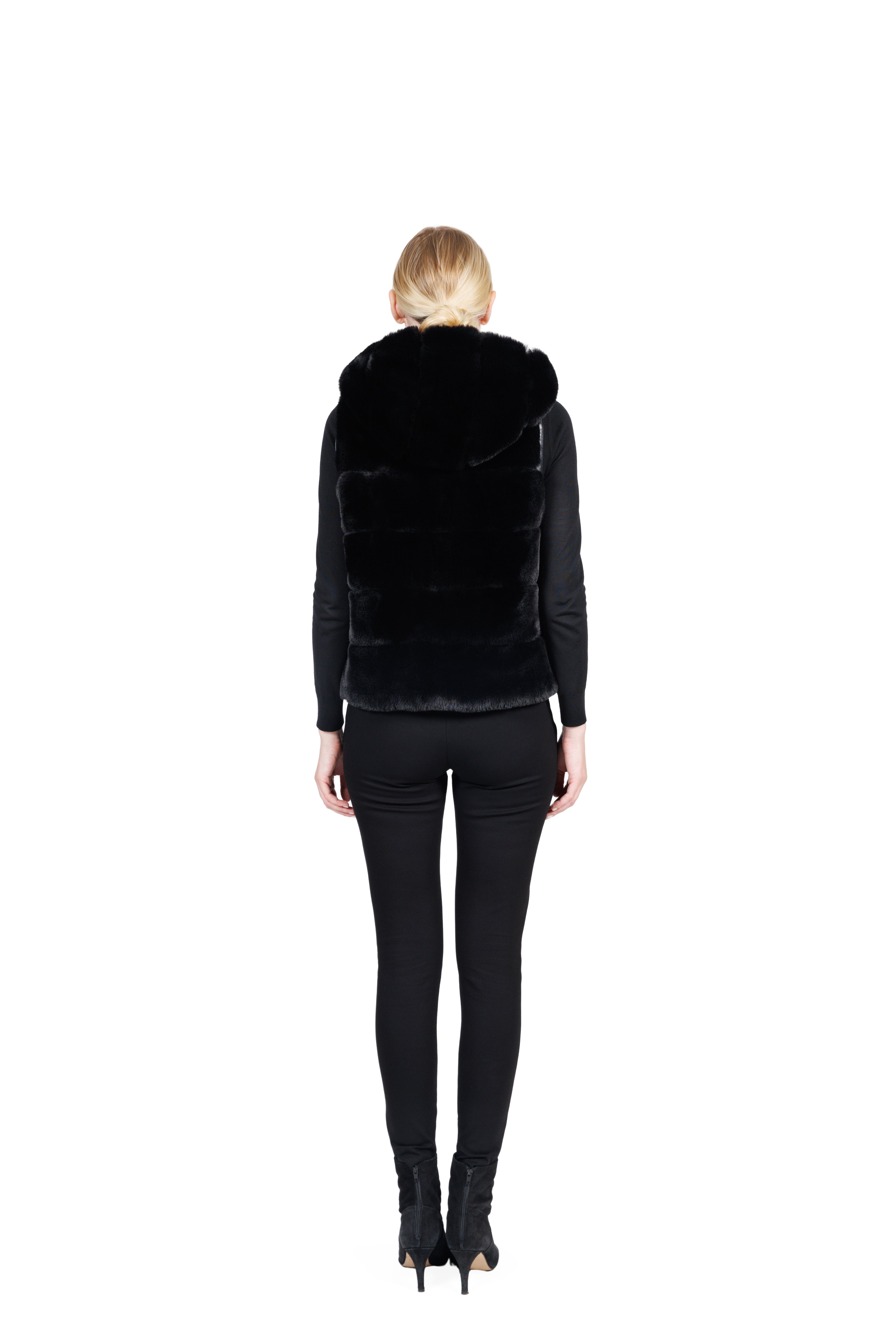 Barrow - Faux Fur Puffer Vest