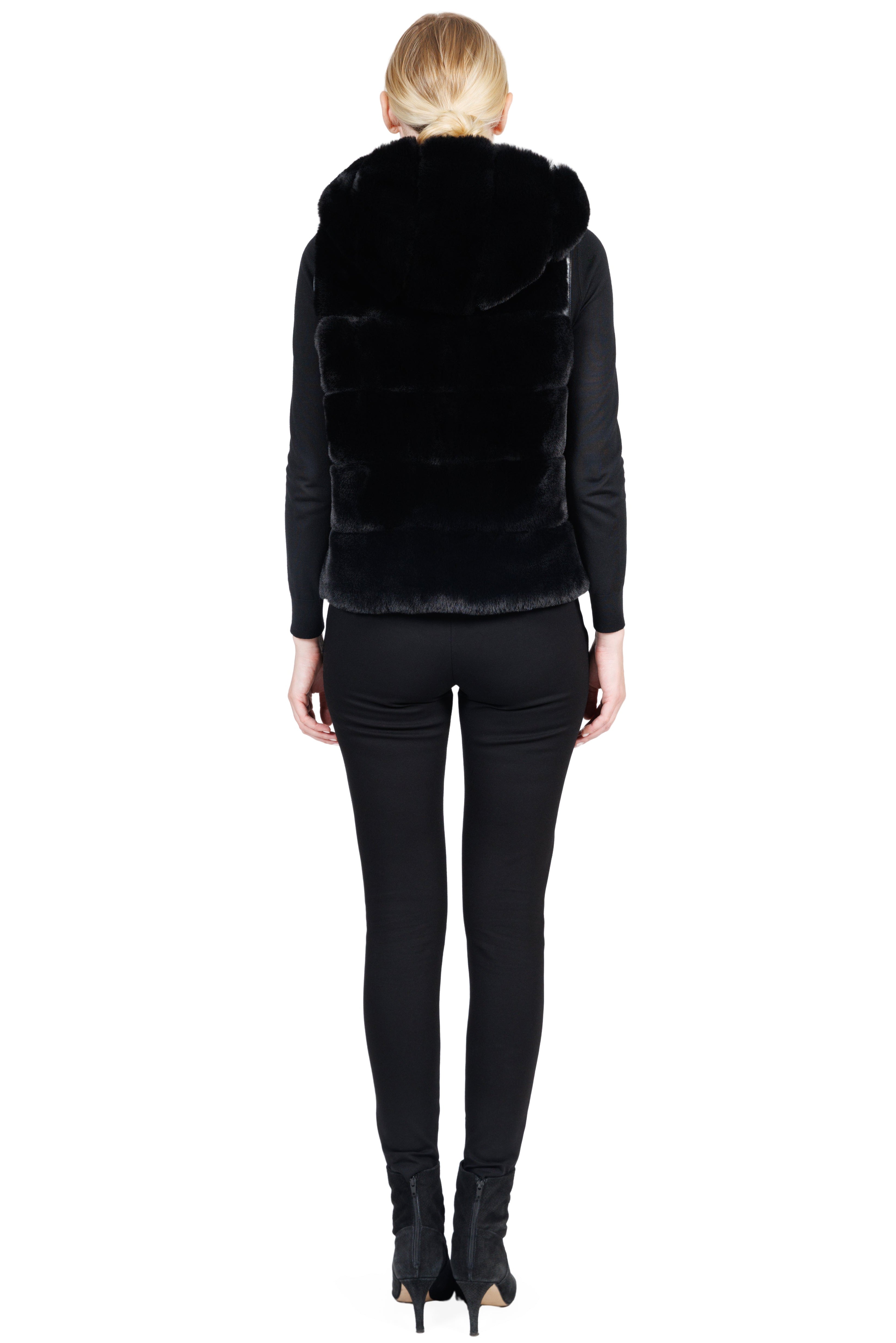 Barrow - Faux Fur Puffer Vest