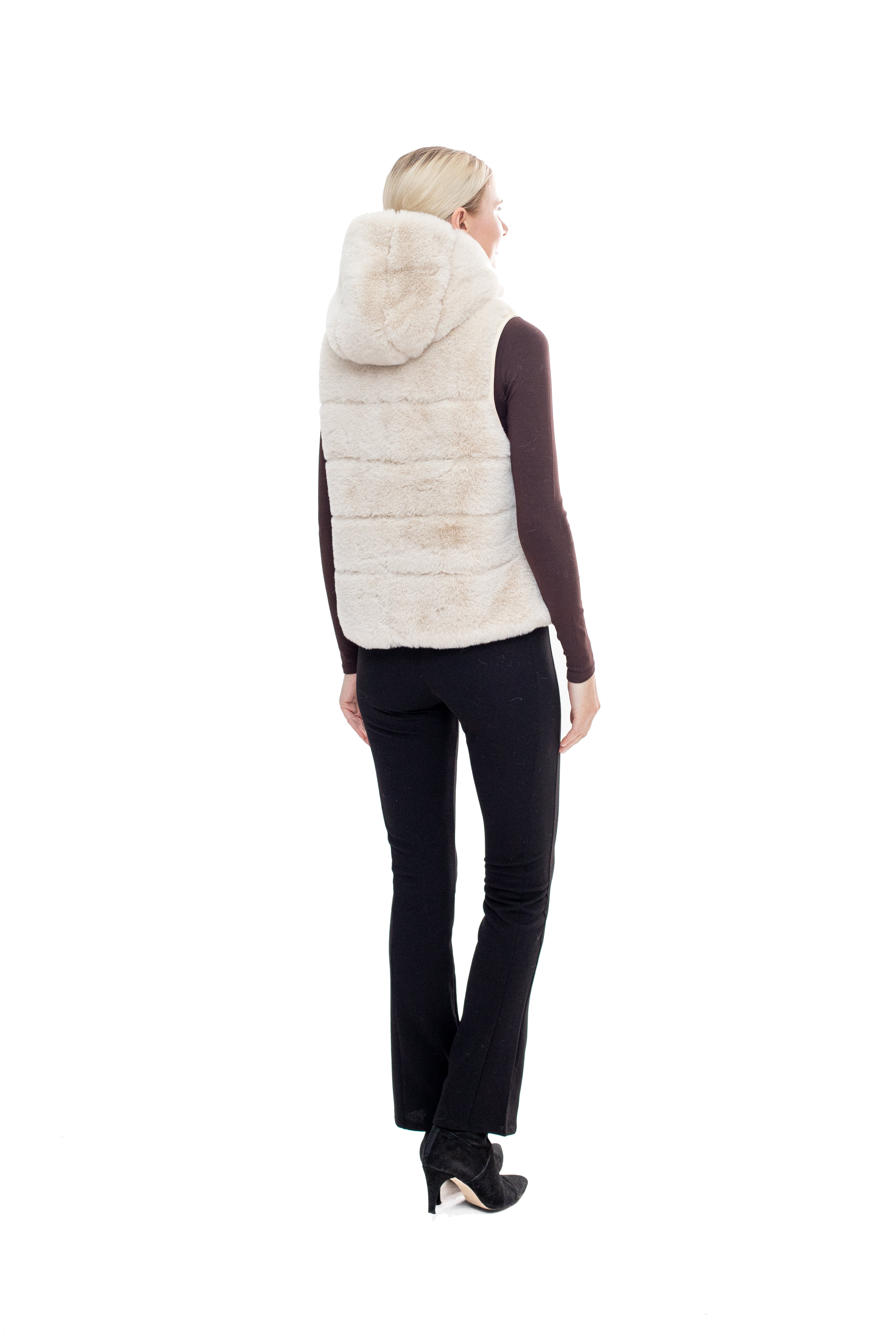 Barrow - Faux Fur Puffer Vest