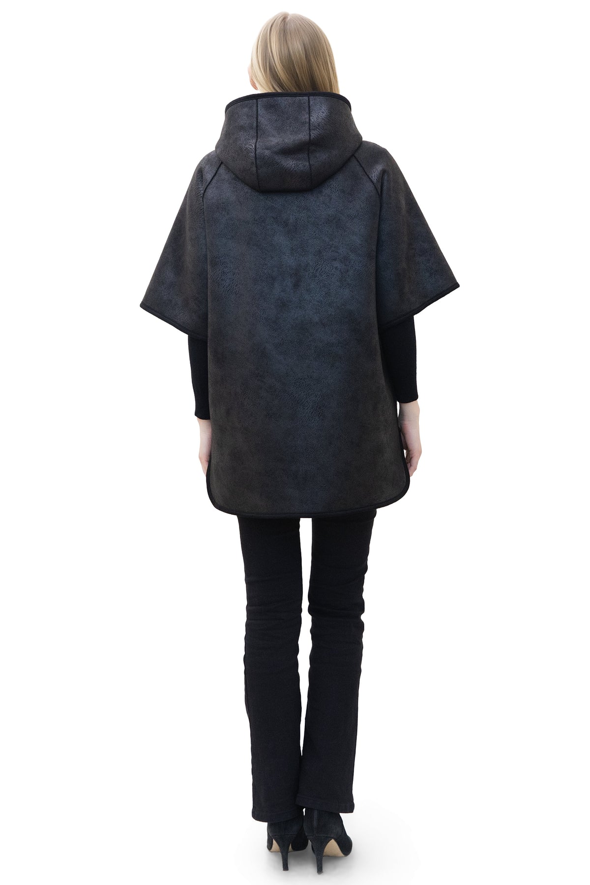 Paros- Reversible Faux Mink Hooded Jacket