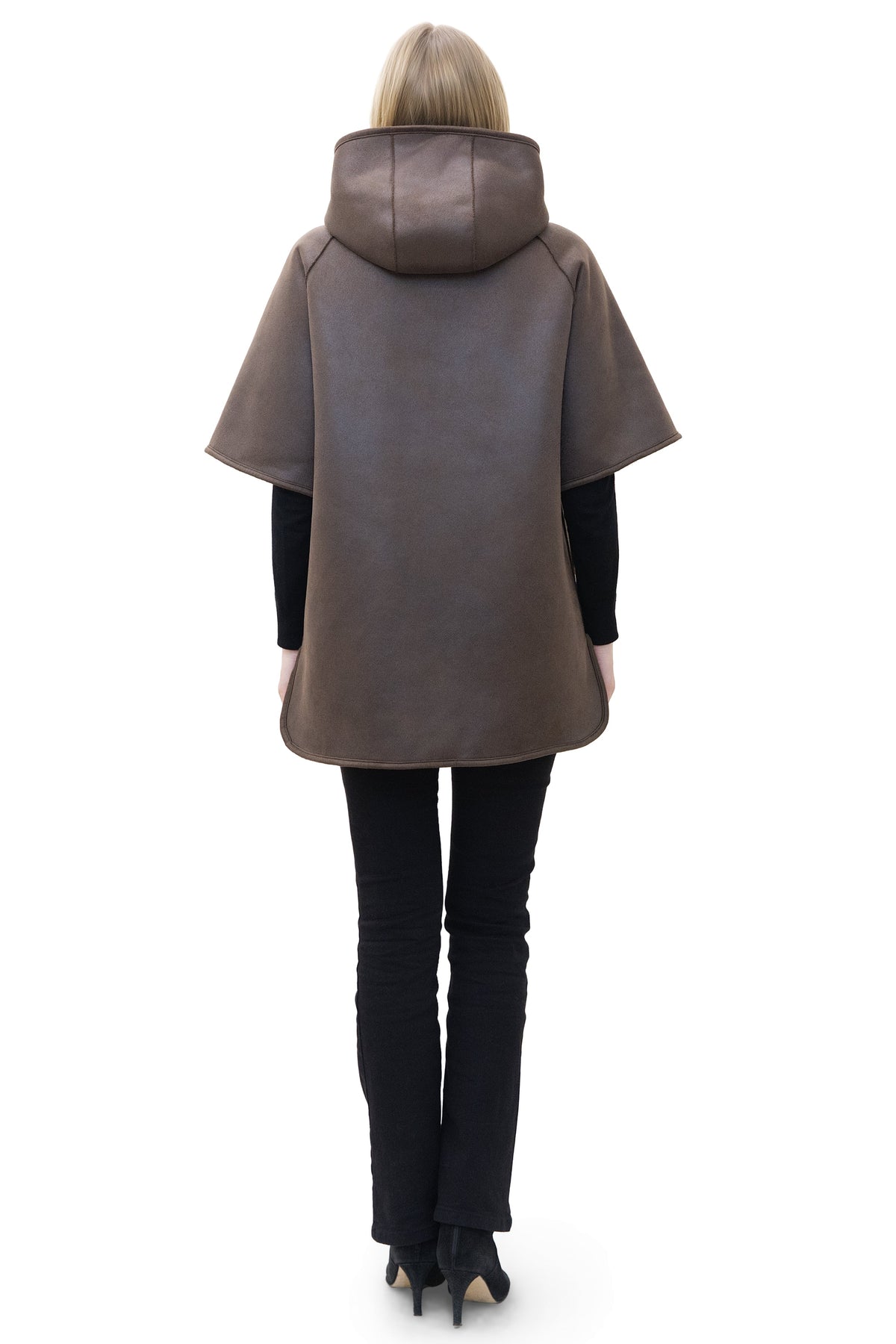 Paros- Reversible Faux Mink Hooded Jacket