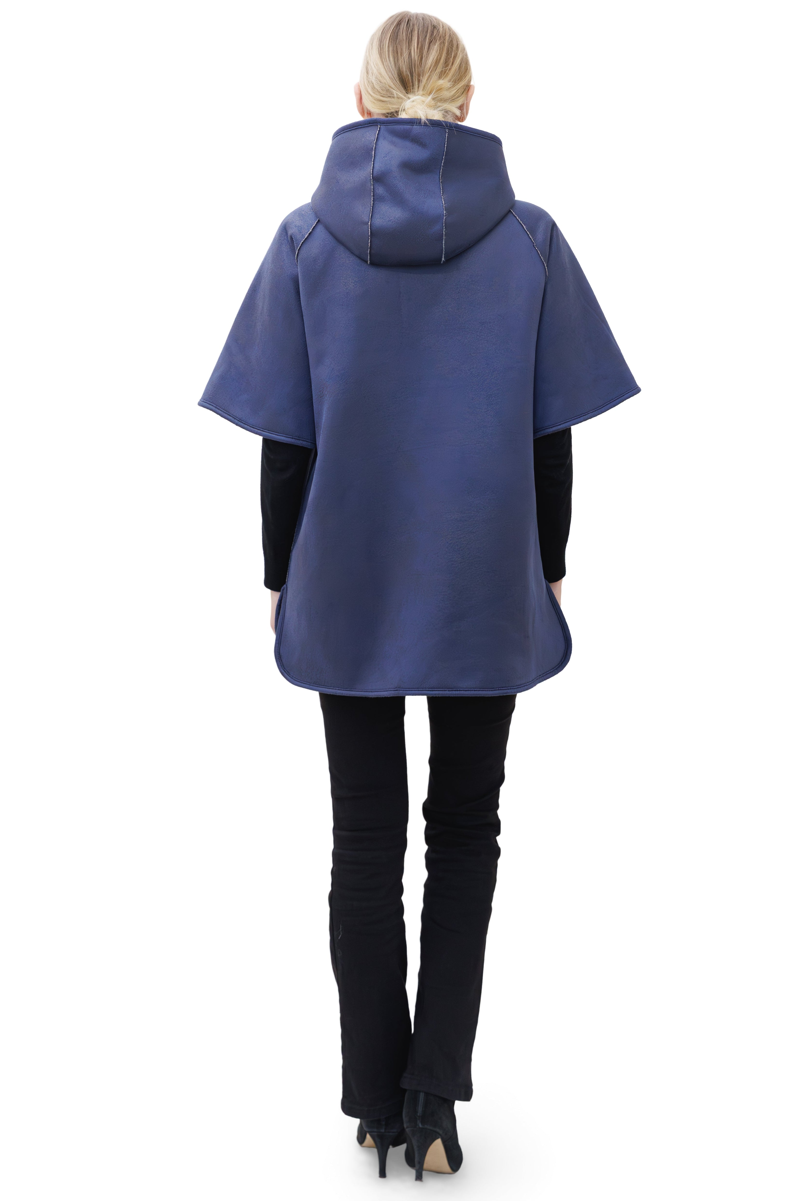 Paros- Reversible Faux Mink Hooded Jacket