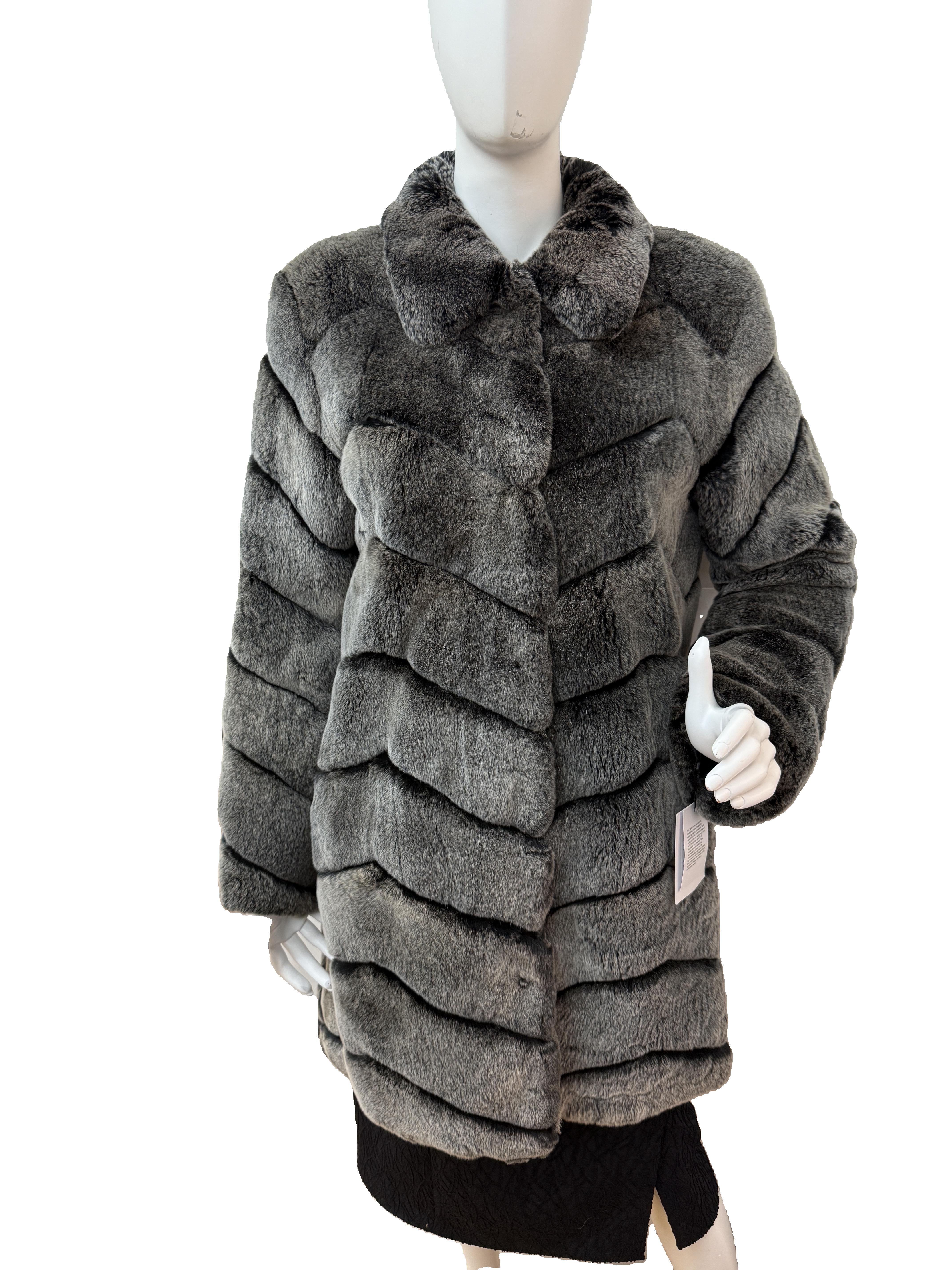 CANNES - Chevron Pattern Coat