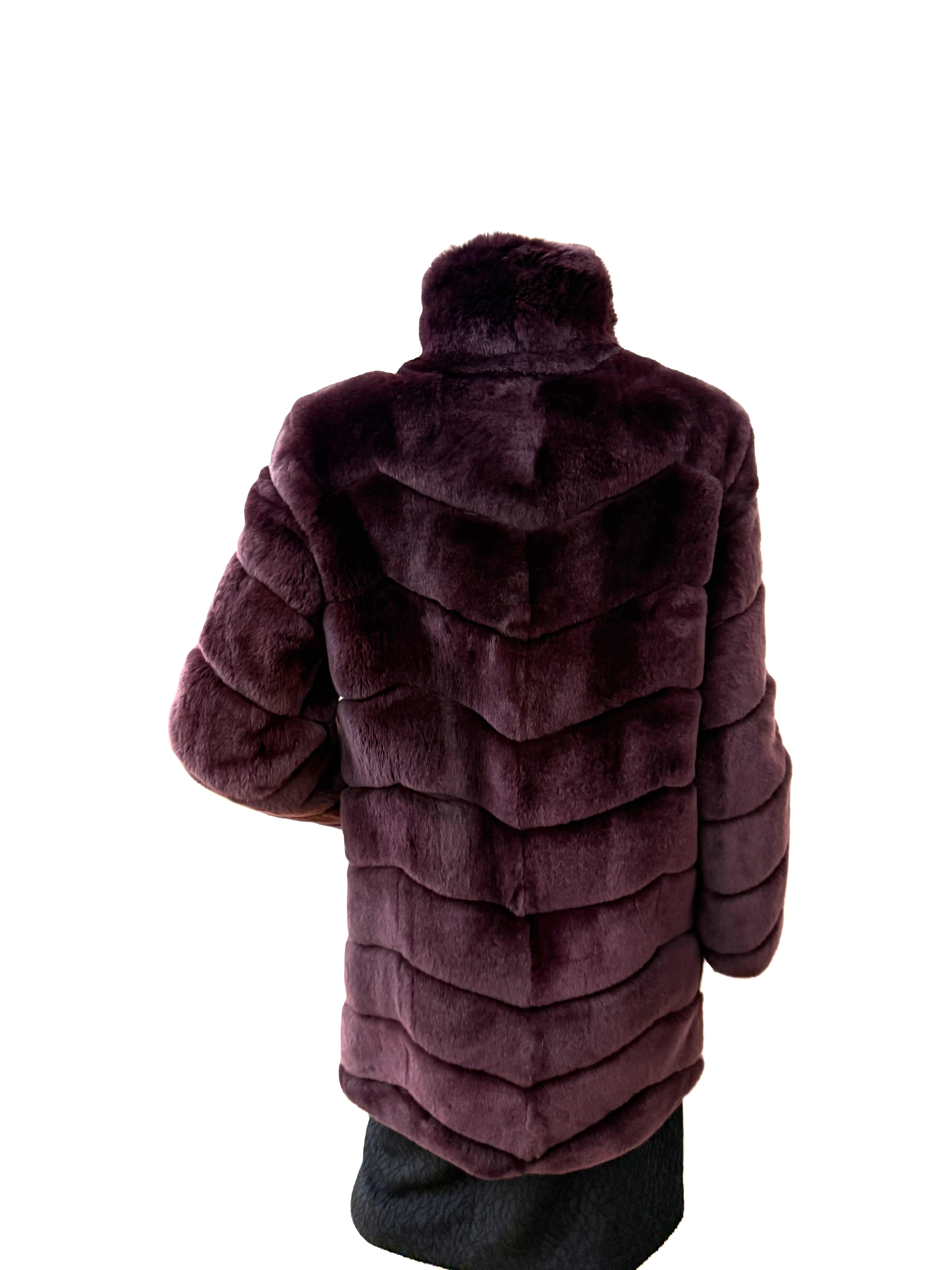 CANNES - Chevron Pattern Coat