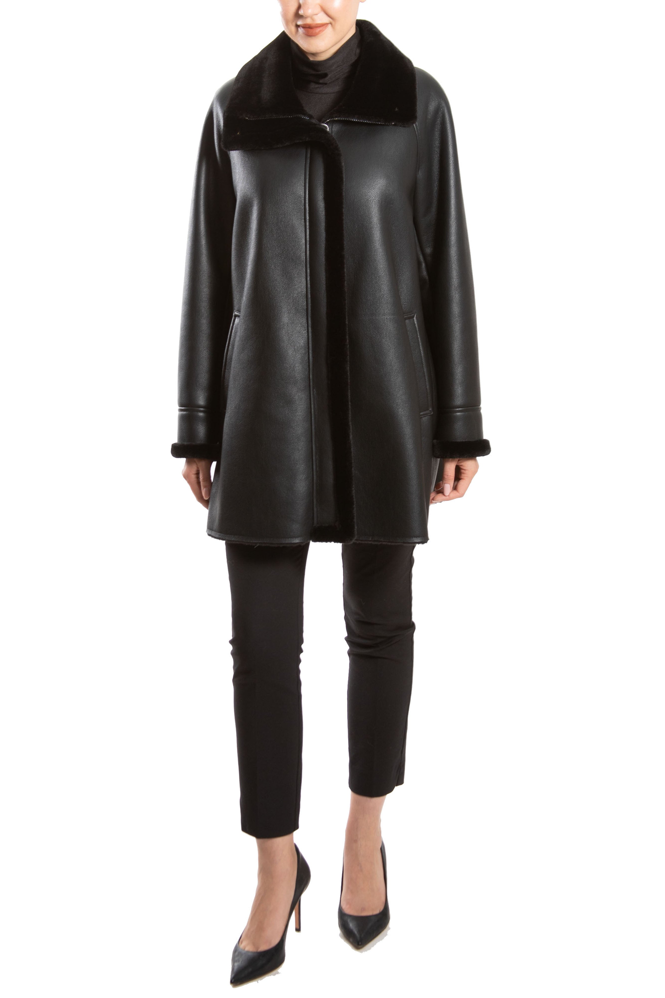 DINAN - Faux Shearling Coat