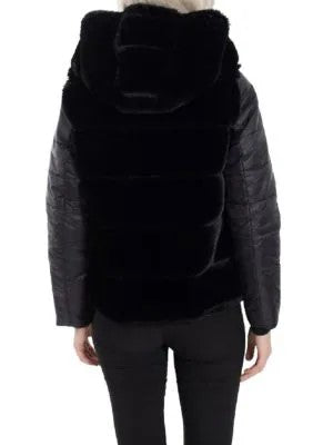 MERCER - Puff Jacket with Fur Panels