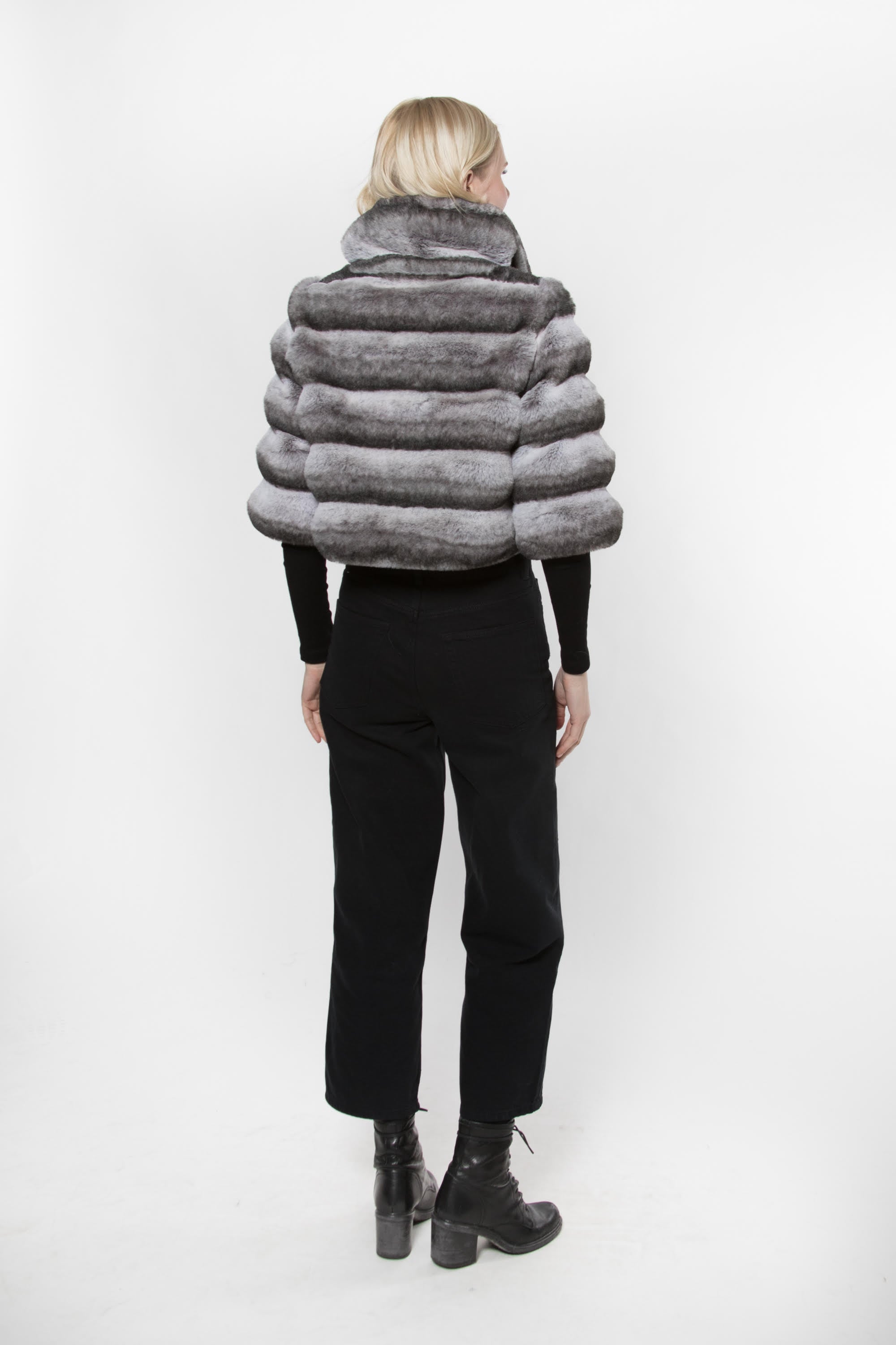 ULAN - Channel Quilted Short Jacket