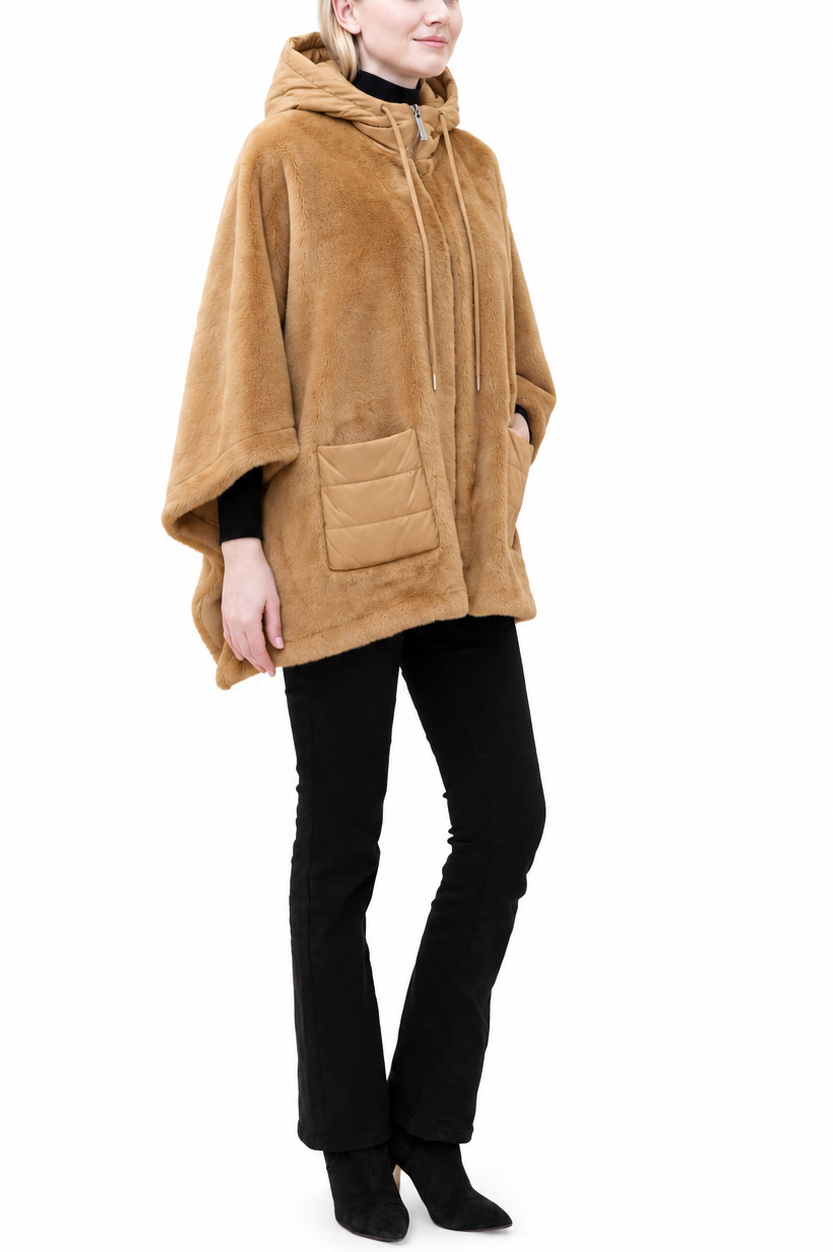 Monte Carlo- faux fur cape jacket