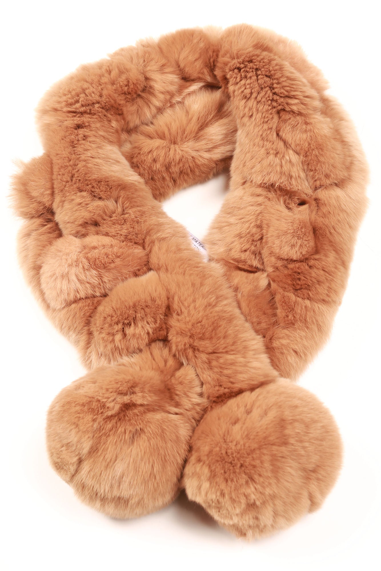 NOTTINGHAM - Neck Warmer with Pom-Pom