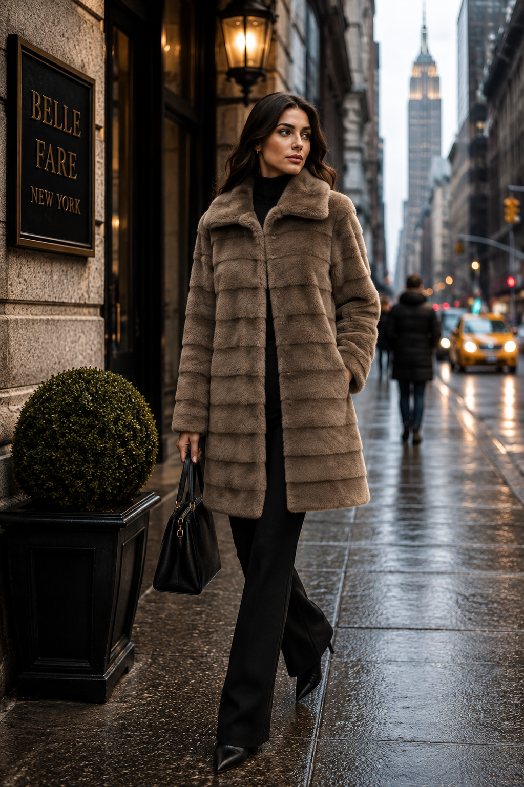 Lausanne- Shearling coat