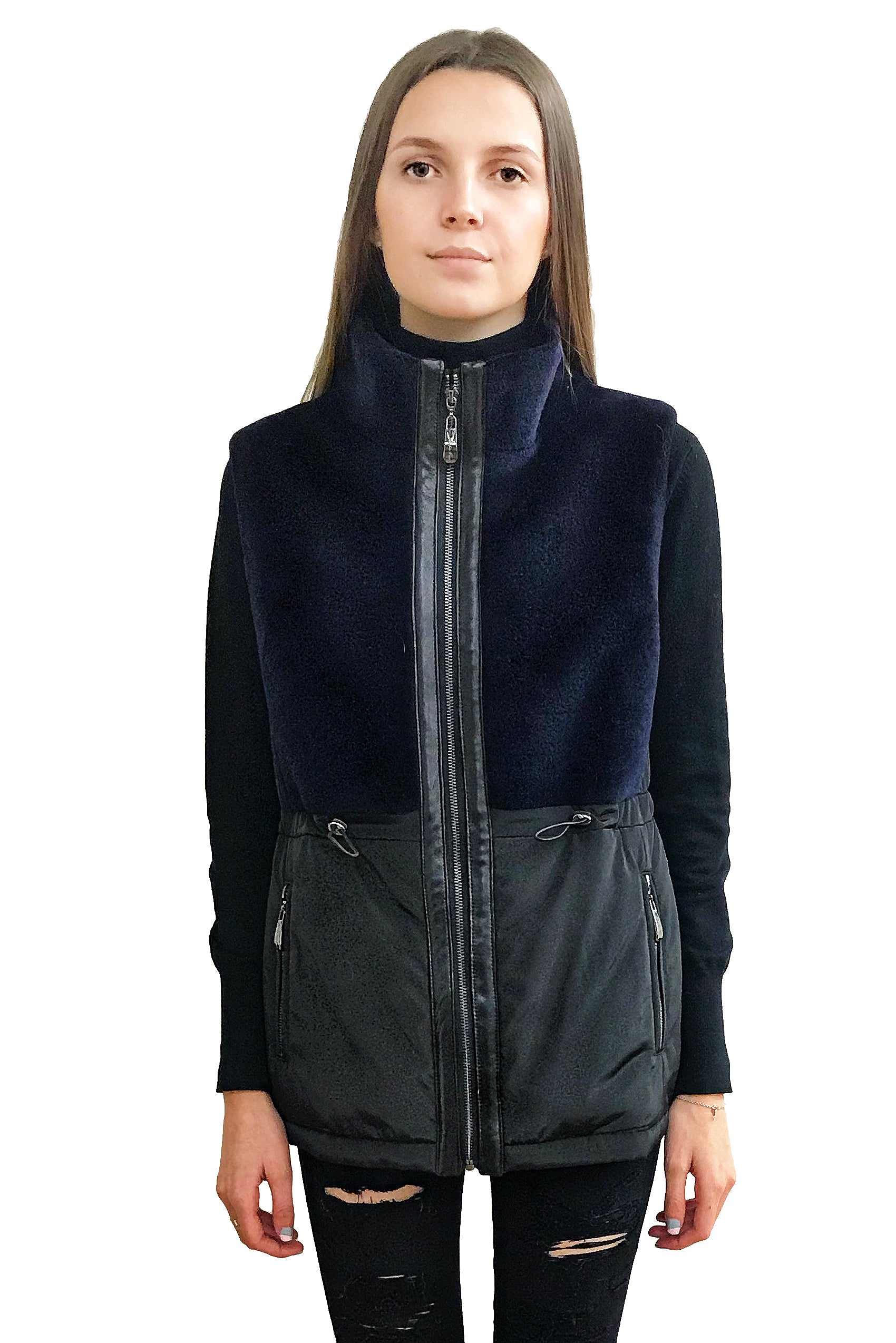 FULDA -Lightweight Vest with Lamb Panels