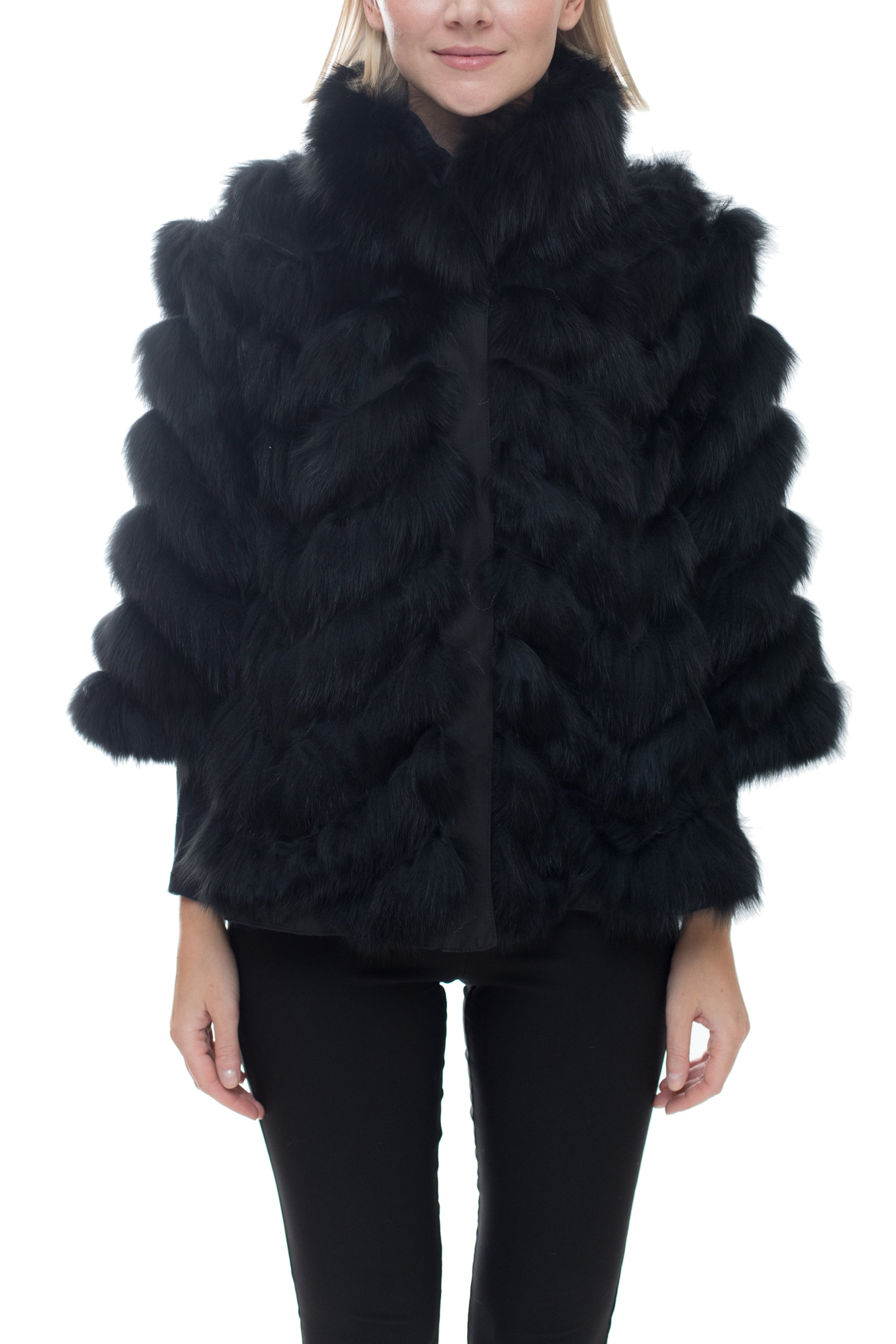 CLOSTER - Reversible Fox Fur Bolero