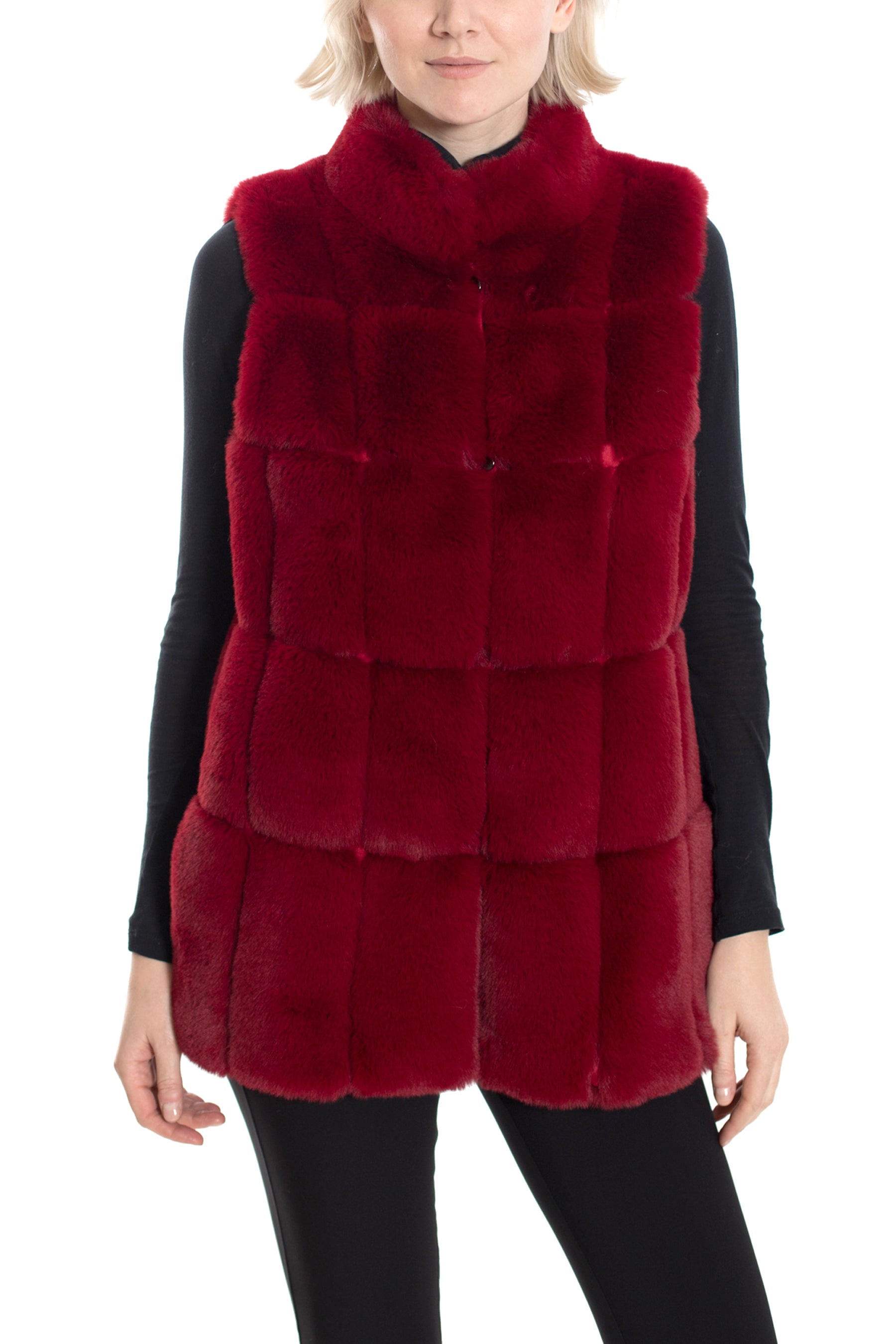 WAYNE - Oversized Faux Fur Vest