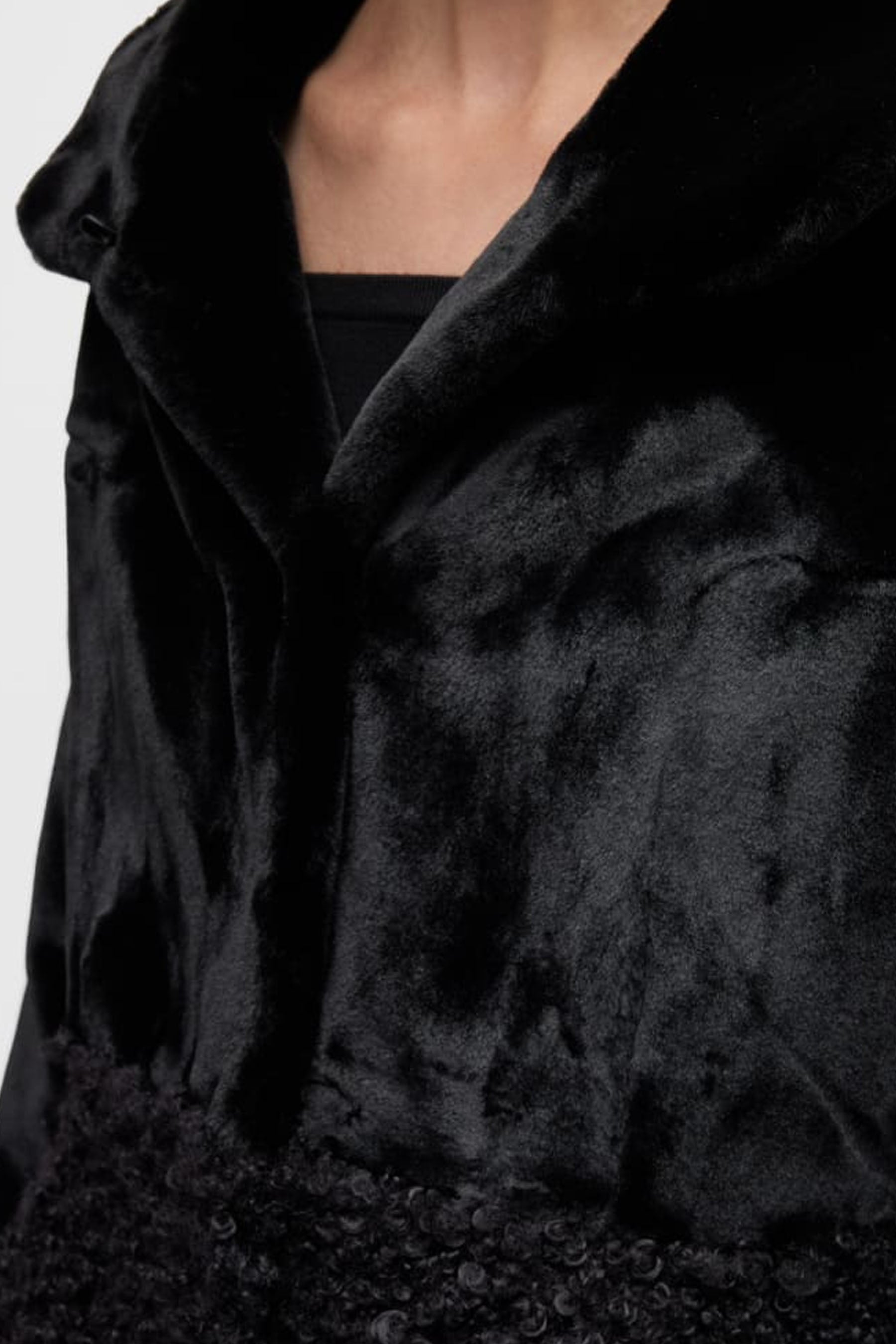 WALDWICK - Casual Long Faux Coat