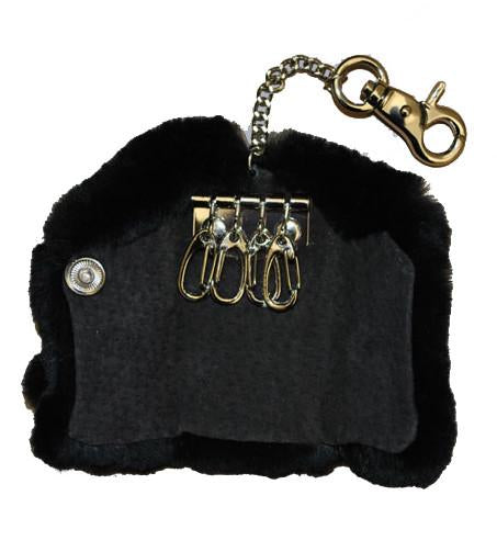 NAPA - Rex Rabbit Fur Coat Key Holder