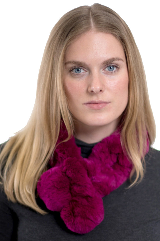 NOTTINGHAM - Neck Warmer with Pom-Pom