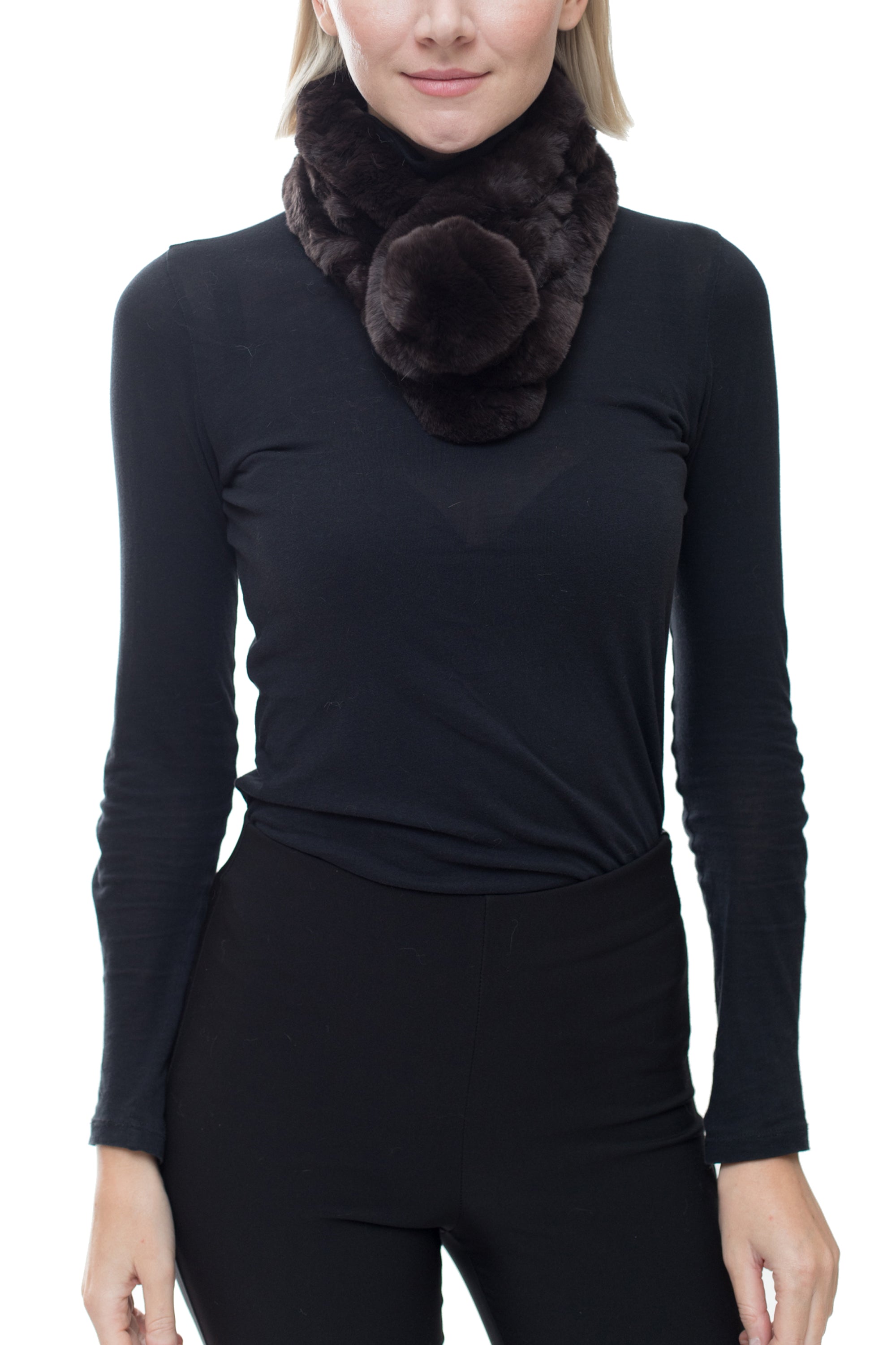 BEDFORD - Rex Neck Warmer with Pom-Pom