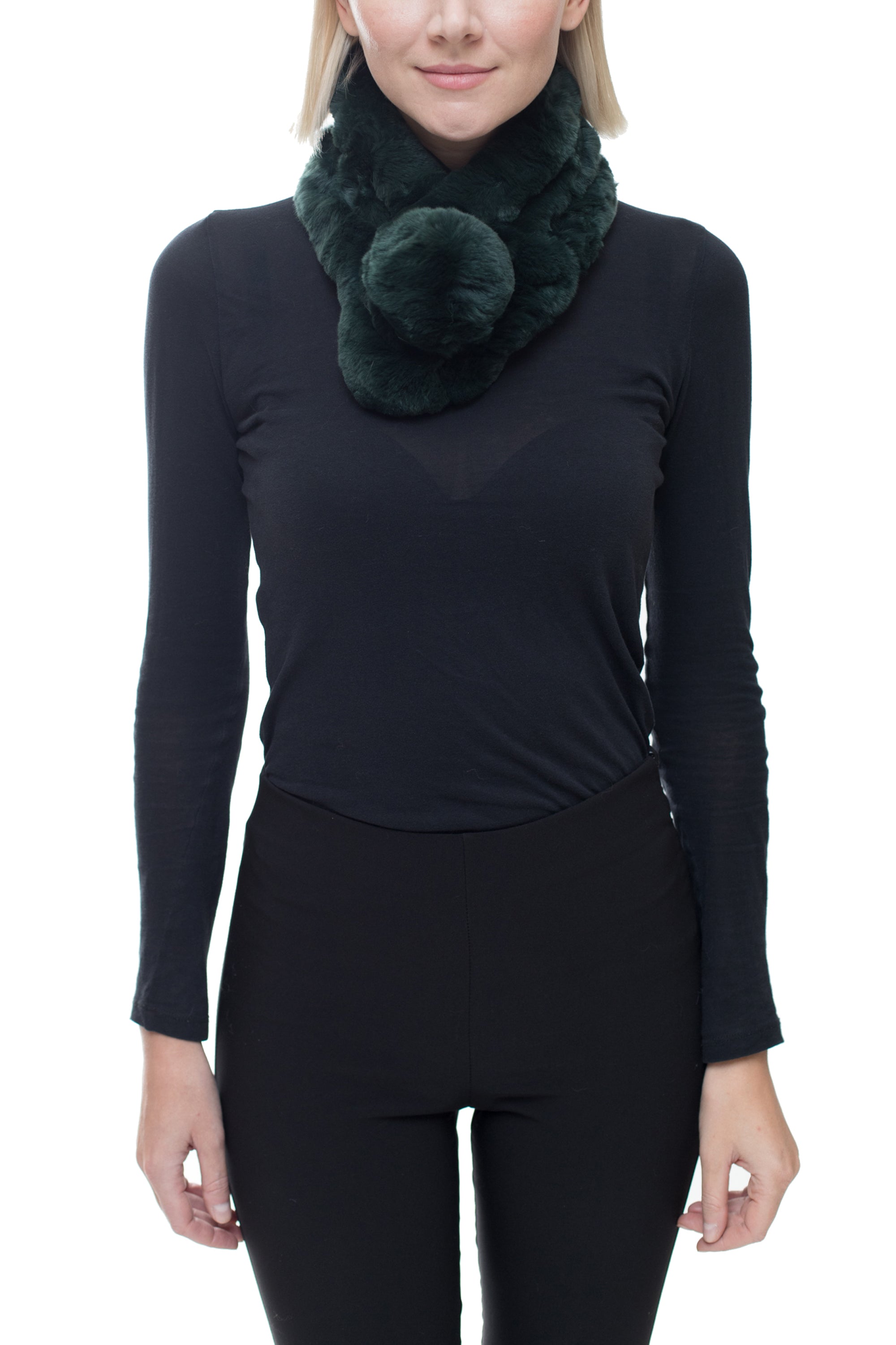BEDFORD - Rex Neck Warmer with Pom-Pom