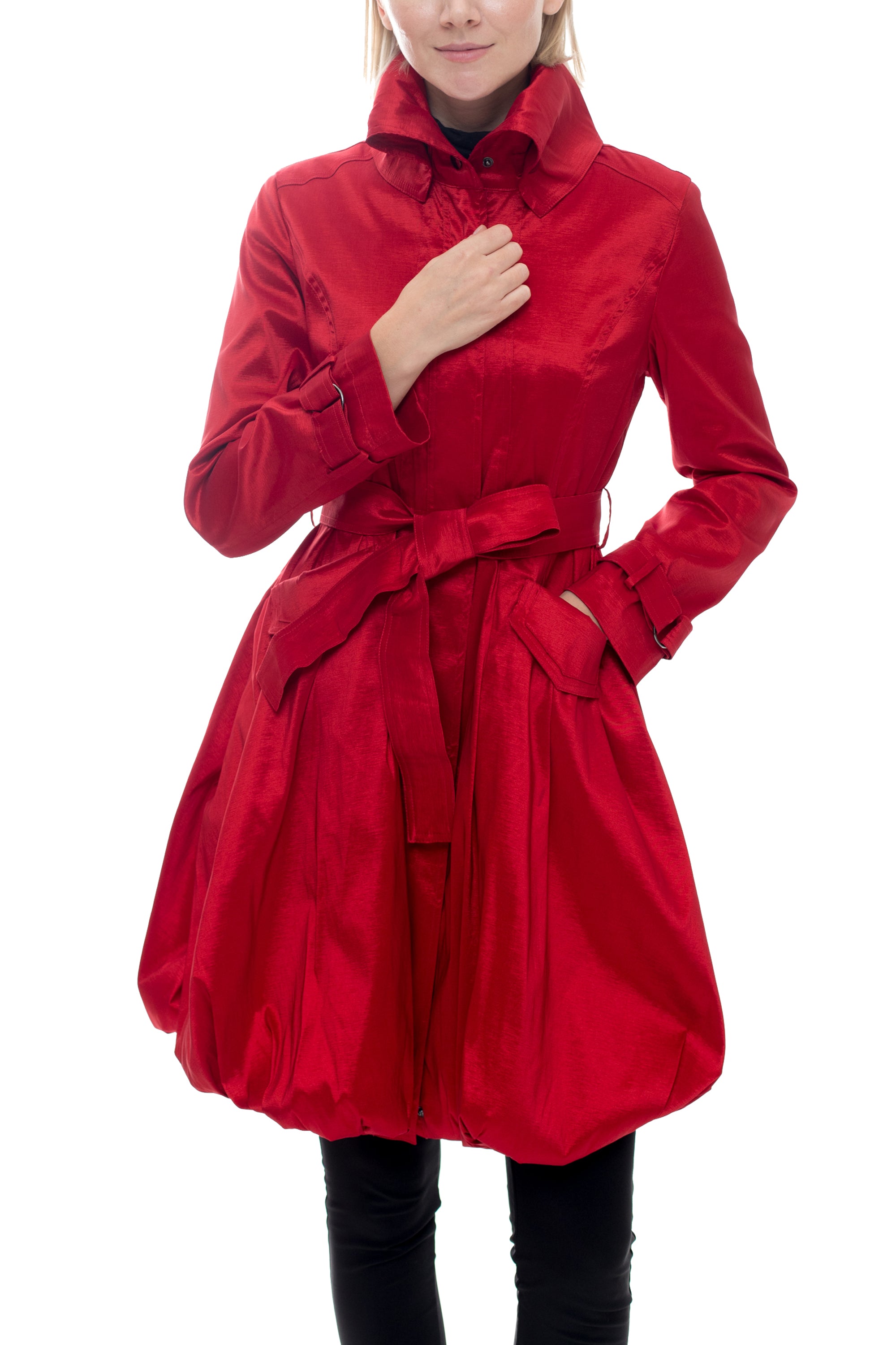 ANIVA - Microfabric Bubble Trench Coat