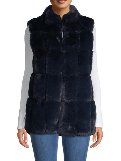 WAYNE - Oversized Faux Fur Vest