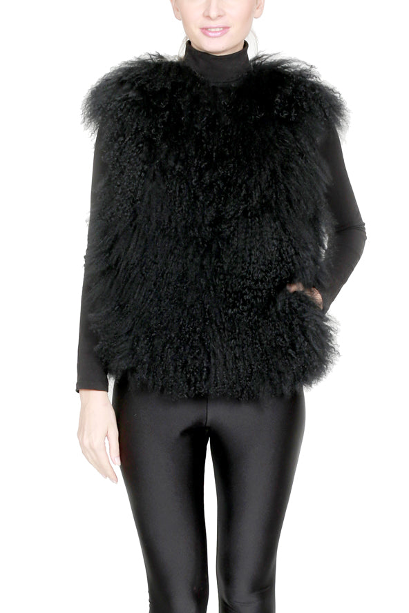 MONTROSE - Tibetan Short Lamb Vest