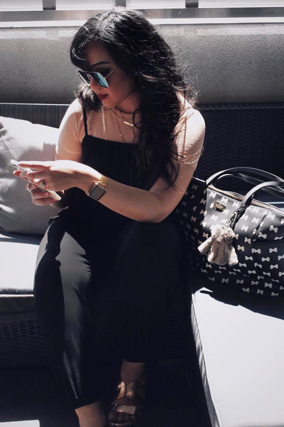 NAPA - Rex Rabbit Fur Coat Key Holder