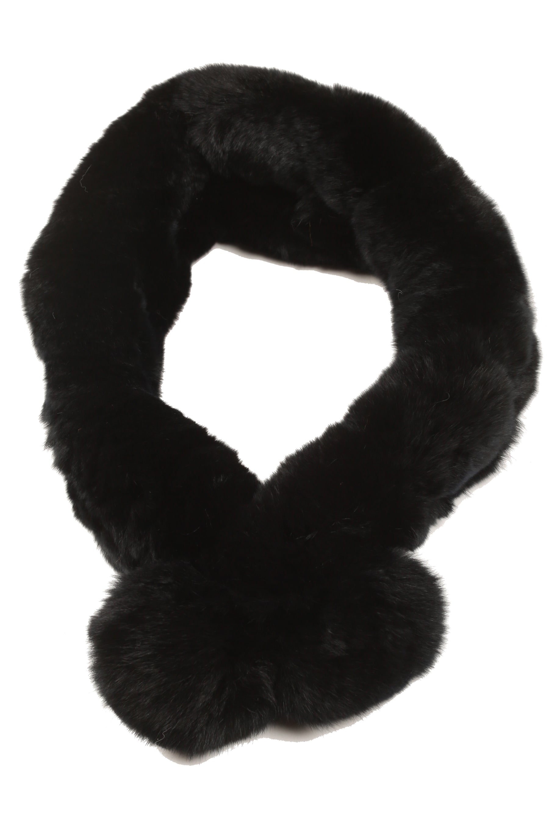 NOTTINGHAM - Neck Warmer with Pom-Pom