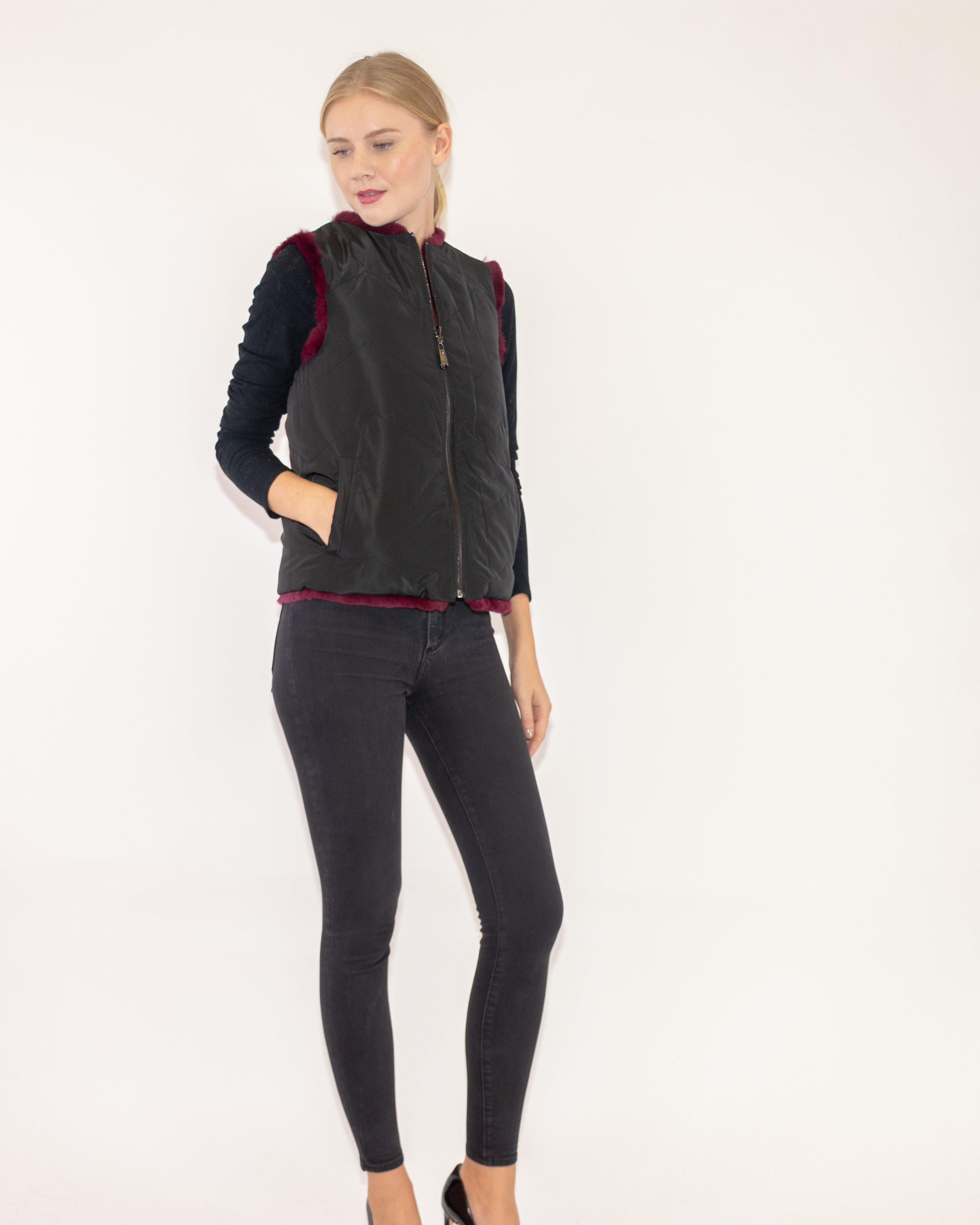 ESPOO - Reversible Rex Rabbit Vest