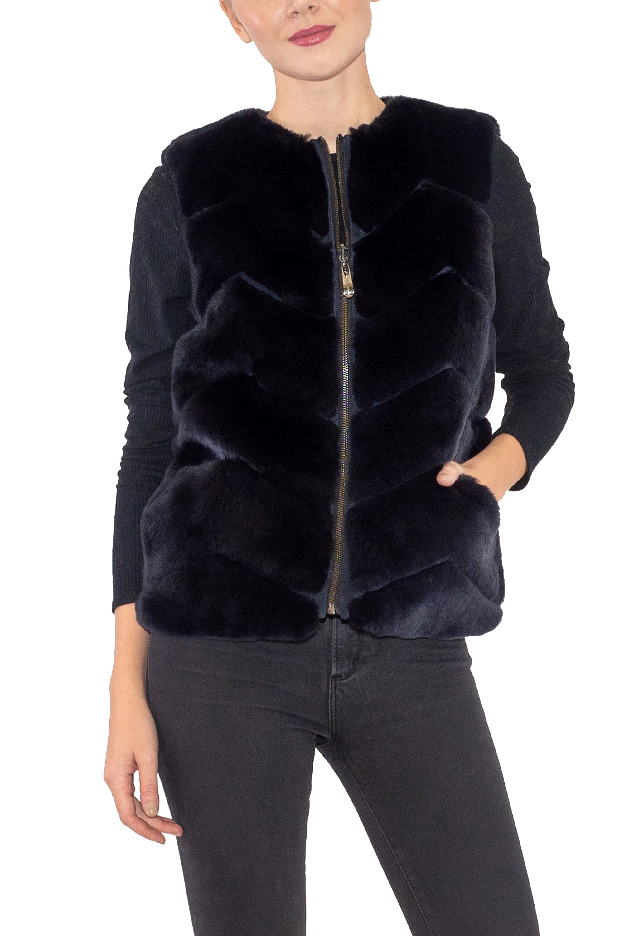 ESPOO - Reversible Rex Rabbit Vest