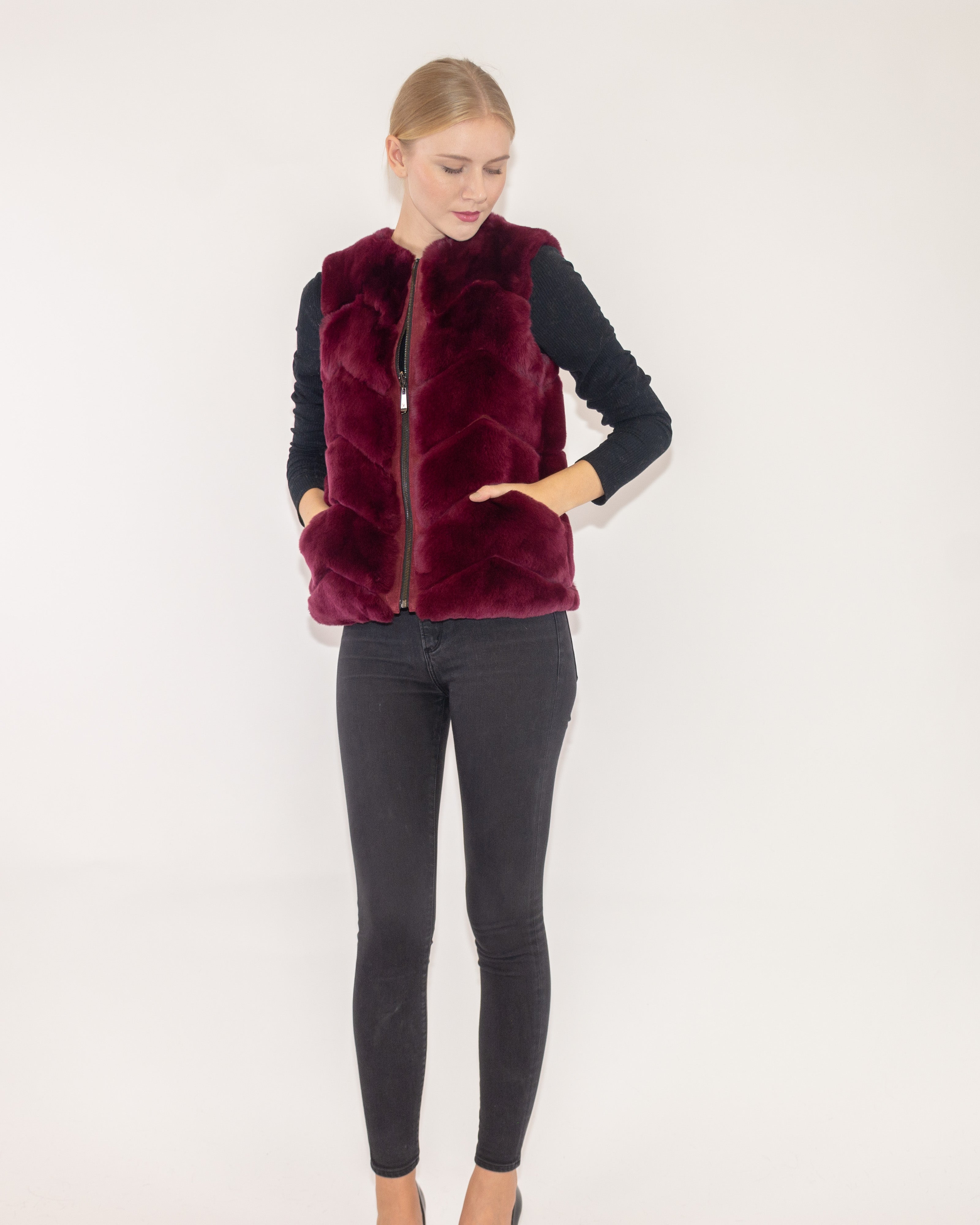 ESPOO - Reversible Rex Rabbit Vest