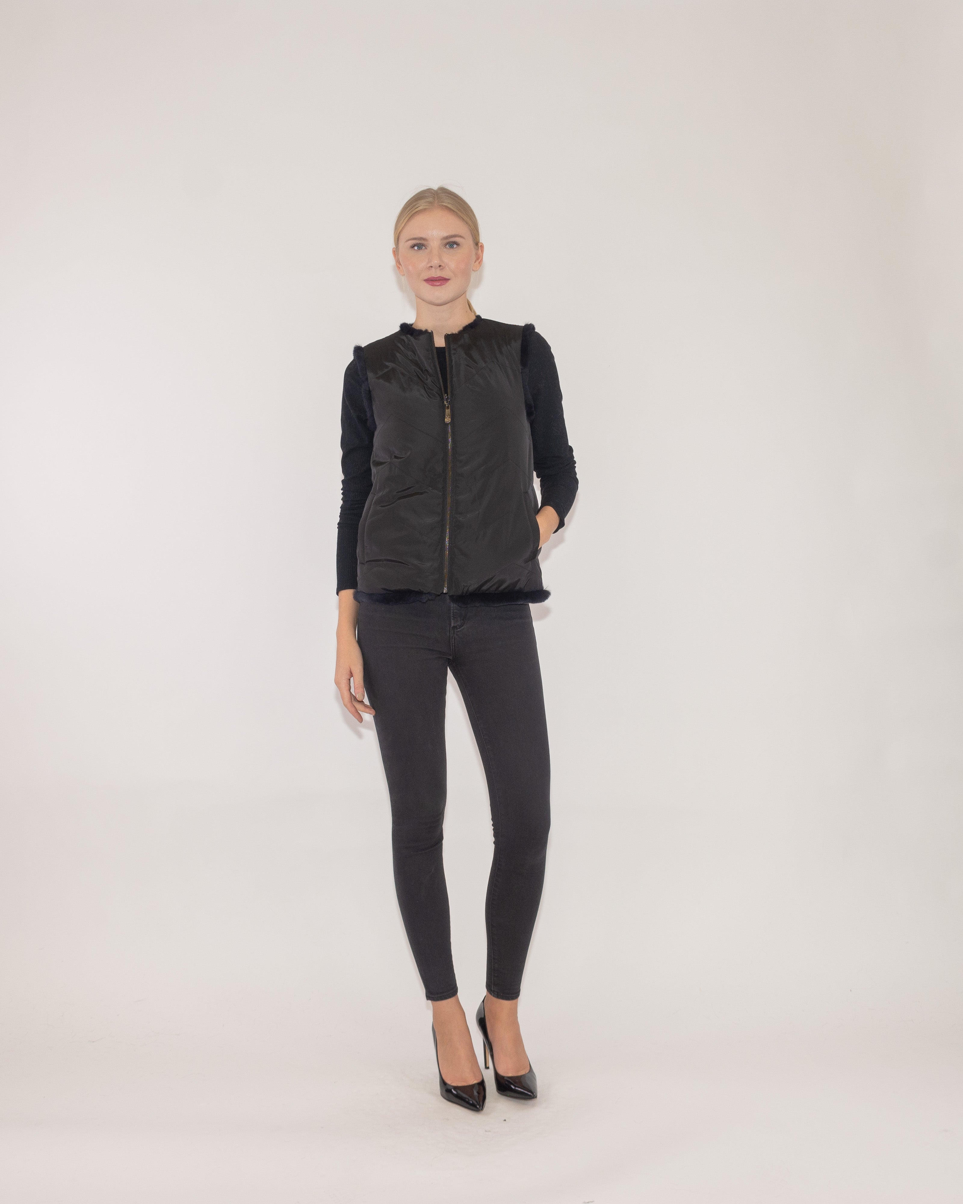 ESPOO - Reversible Rex Rabbit Vest