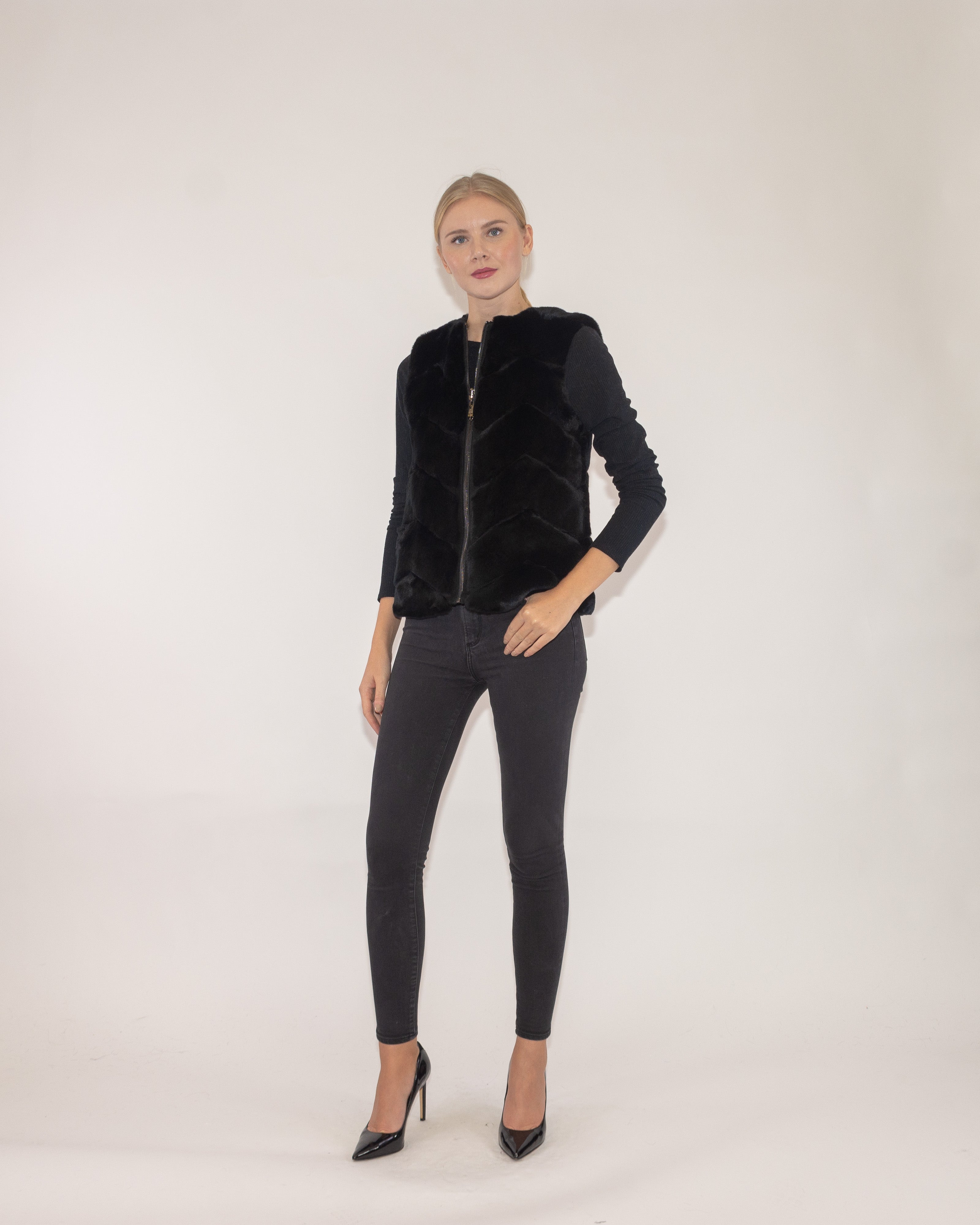 ESPOO - Reversible Rex Rabbit Vest