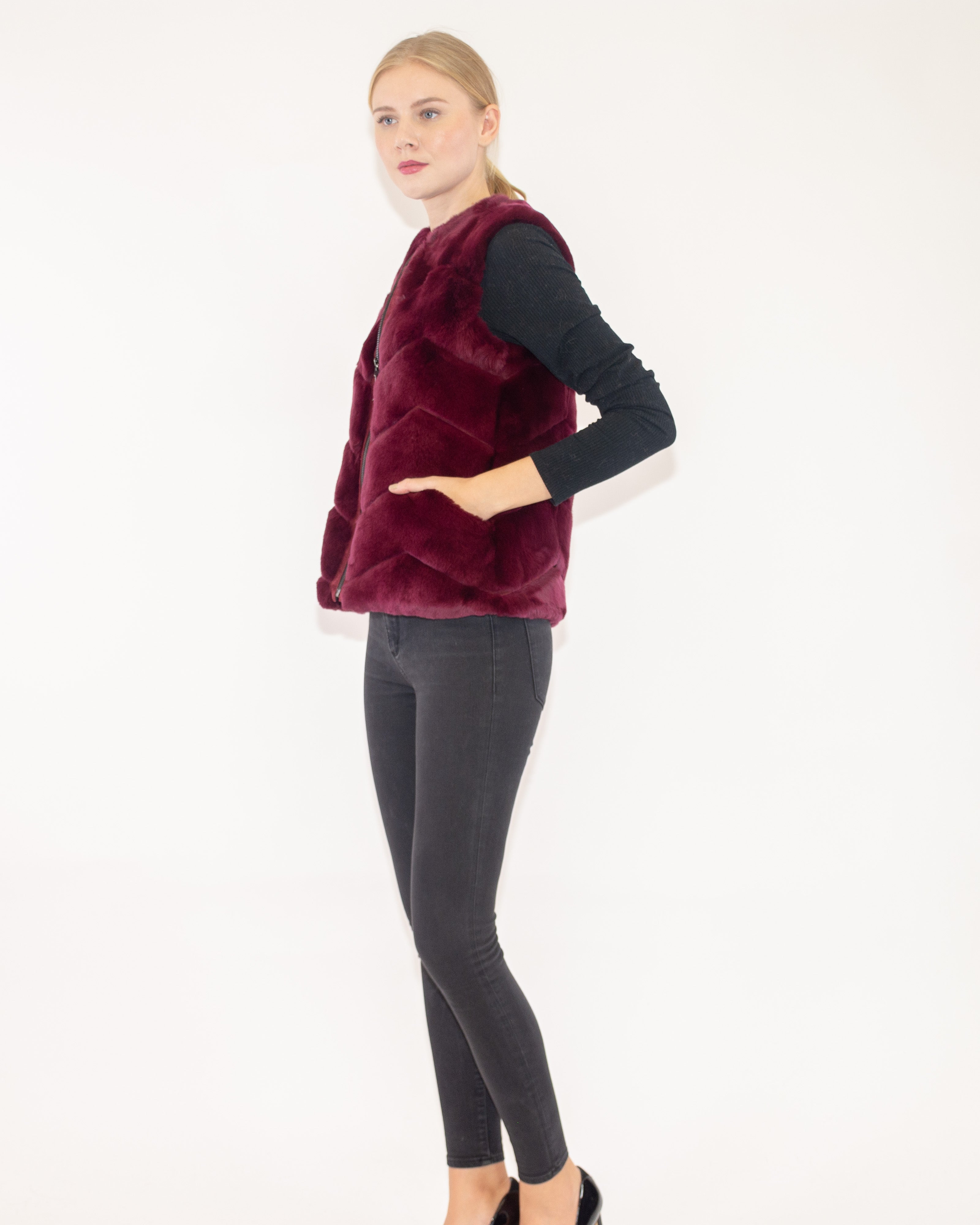 ESPOO - Reversible Rex Rabbit Vest