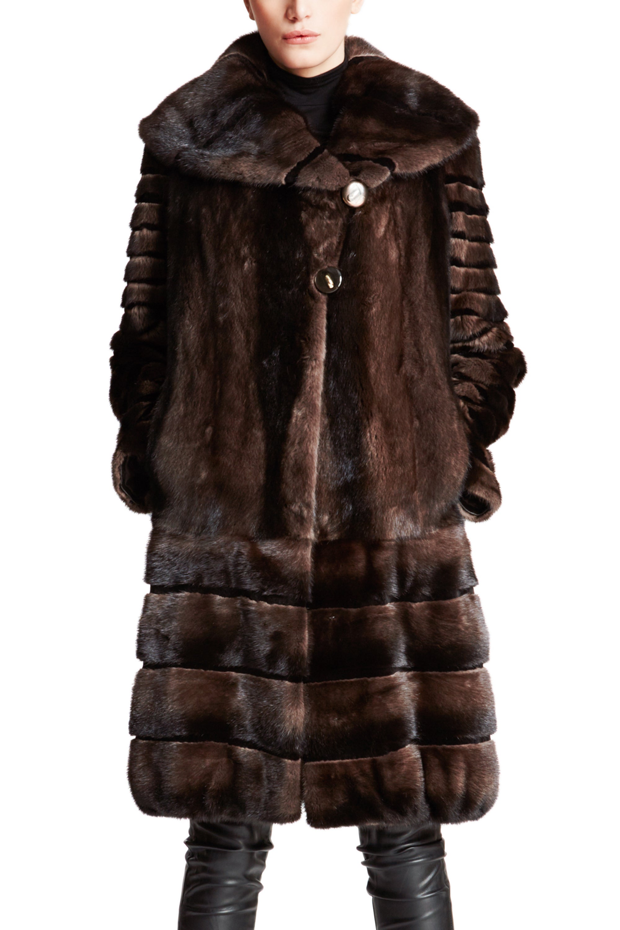 NEBRA - Full Skin Mink Coat