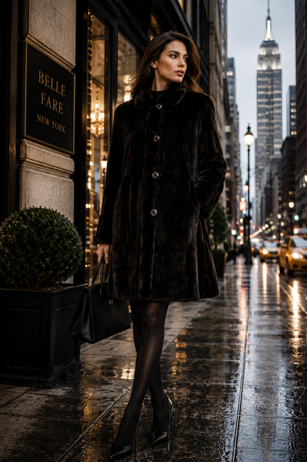 DURHAM - Reversible Sheared Mink Coat