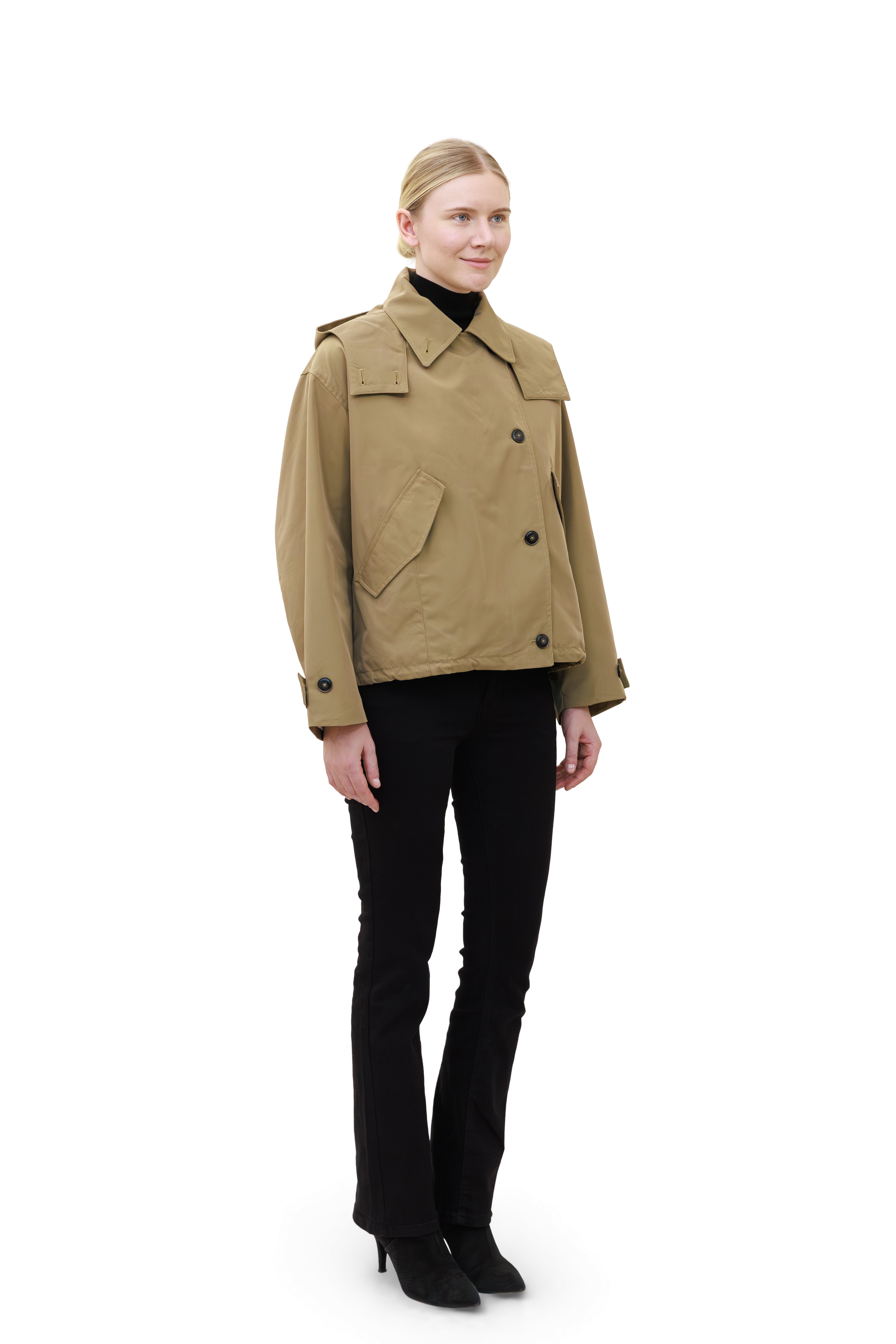 Princeton- Short Trench Coat